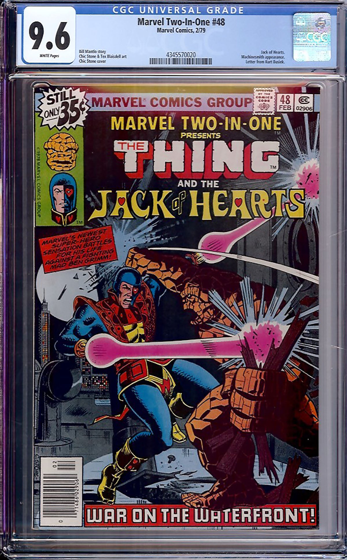 Marvel Two-in-One #48 (Marvel, 1979) CGC 9.6
