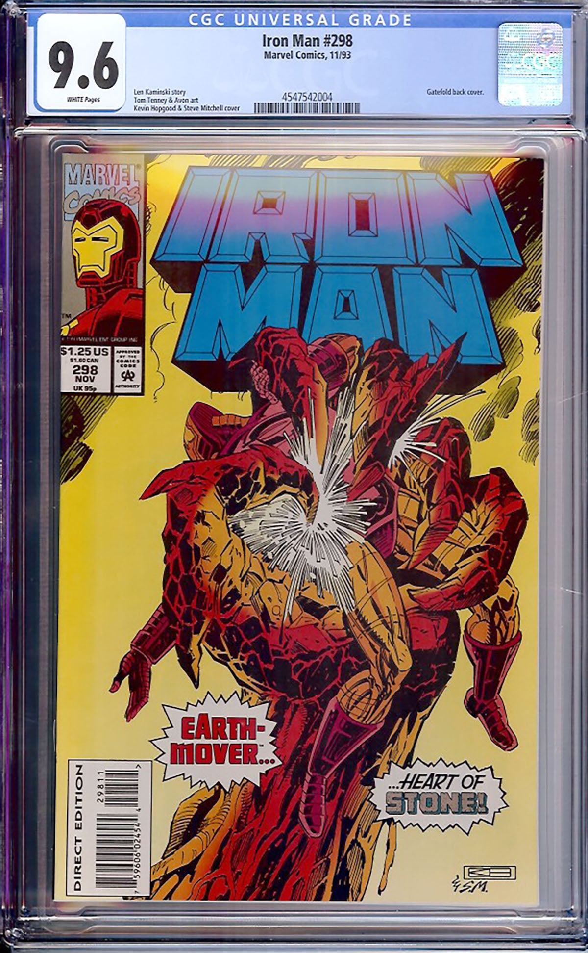 Iron Man #298 (Marvel, 1993) CGC 9.6
