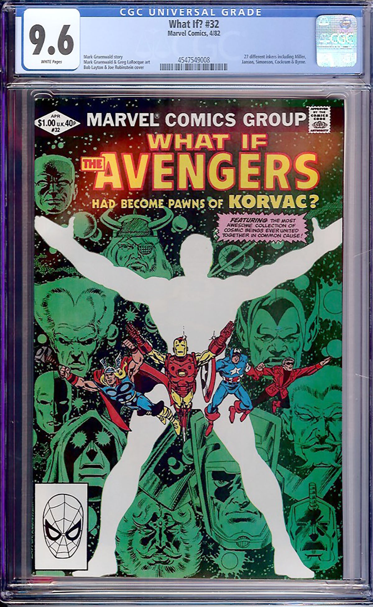What If? #40 (Marvel, 1983) CGC 9.6
