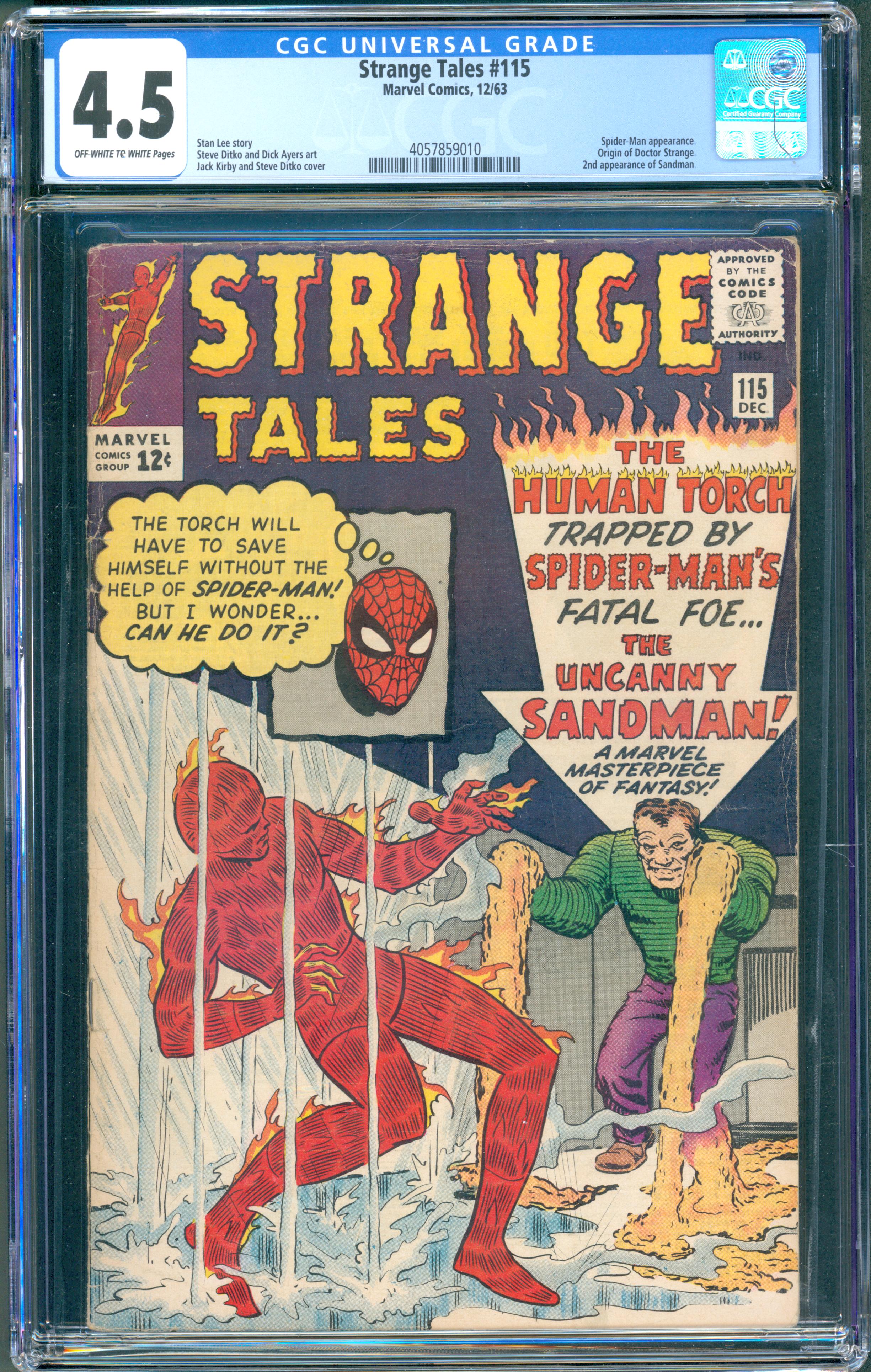 Strange Tales #115 (Marvel, 1963) CGC 4.5