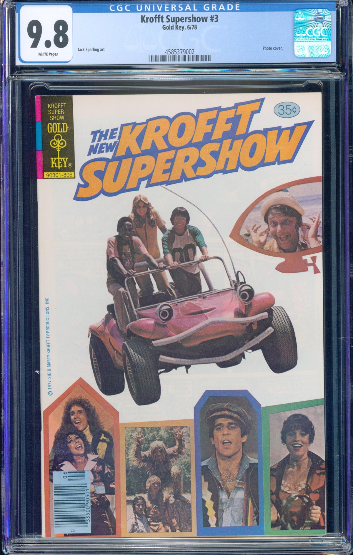 Krofft Supershow #3 (Gold Key, 1978) CGC 9.8