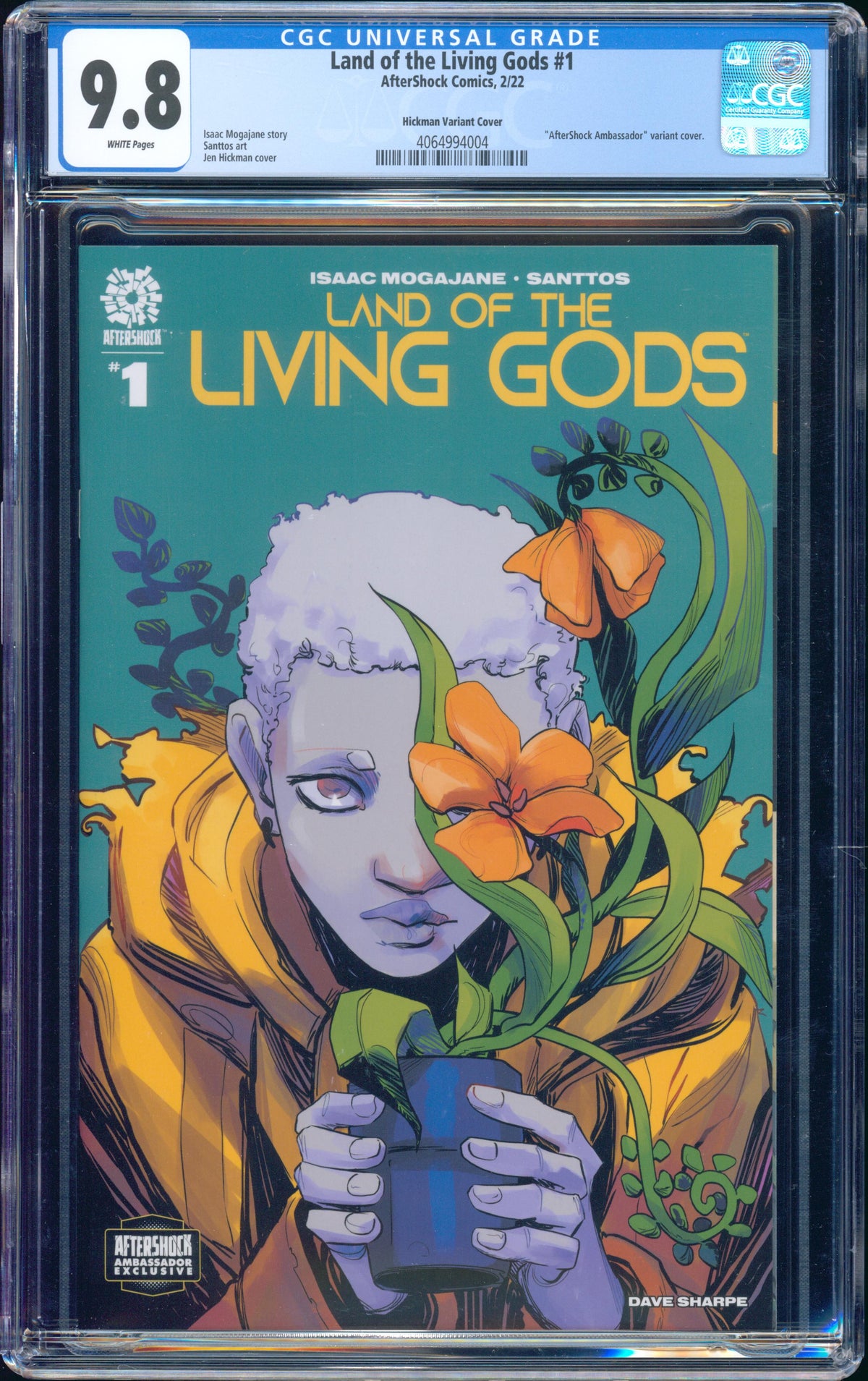 Land of the Living Gods #1 (AfterShock, 2022) CGC 9.8 | Hickman Variant Cover