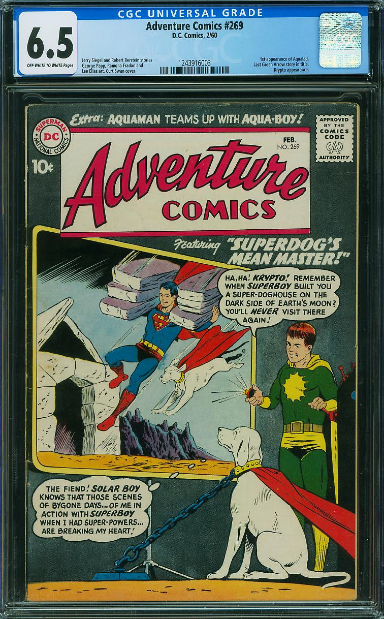Adventure Comics #269 (DC, 1960) CGC 6.5 - KEY