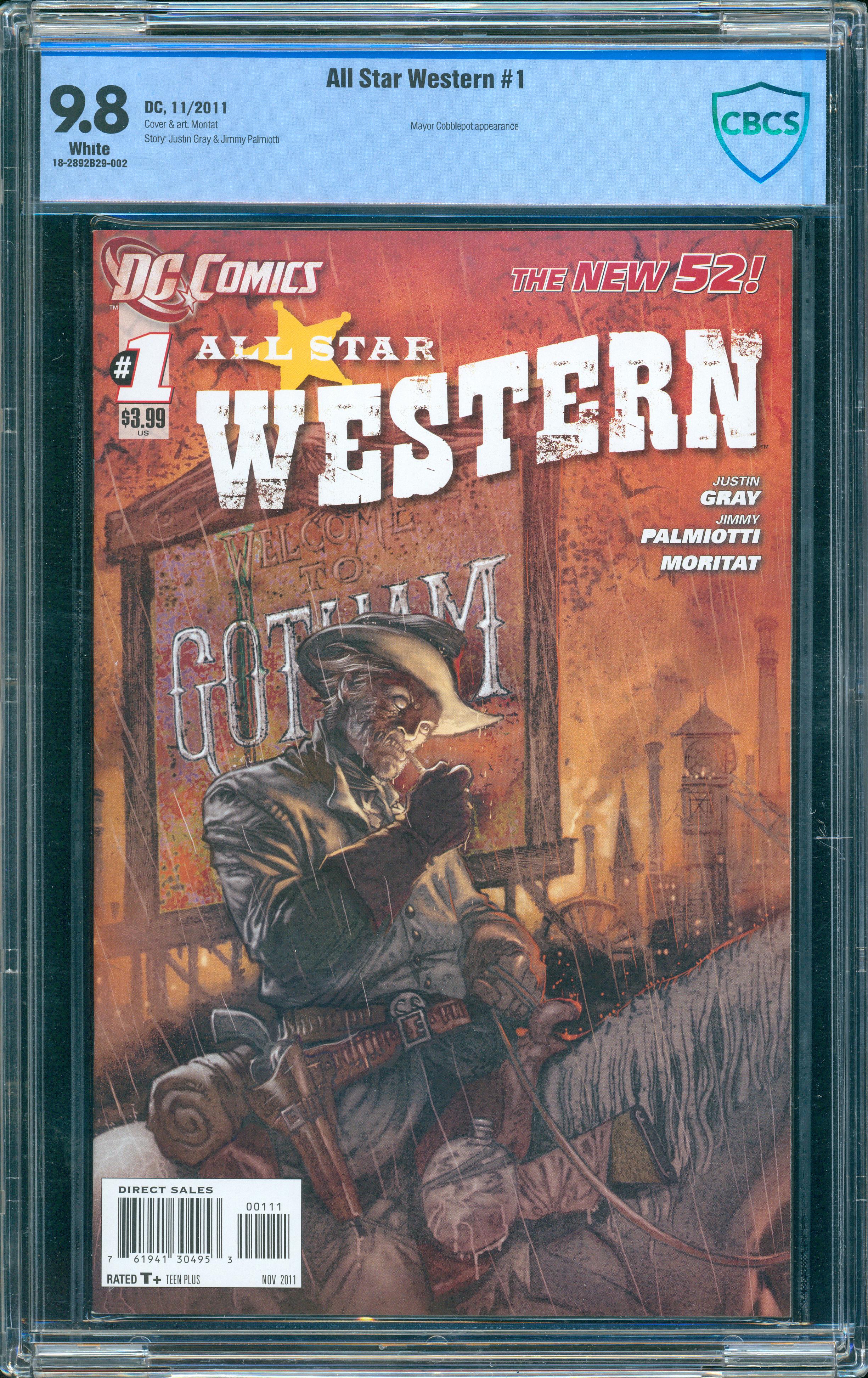 All-Star Western #1 (DC Comics, 2011) CBCS 9.8