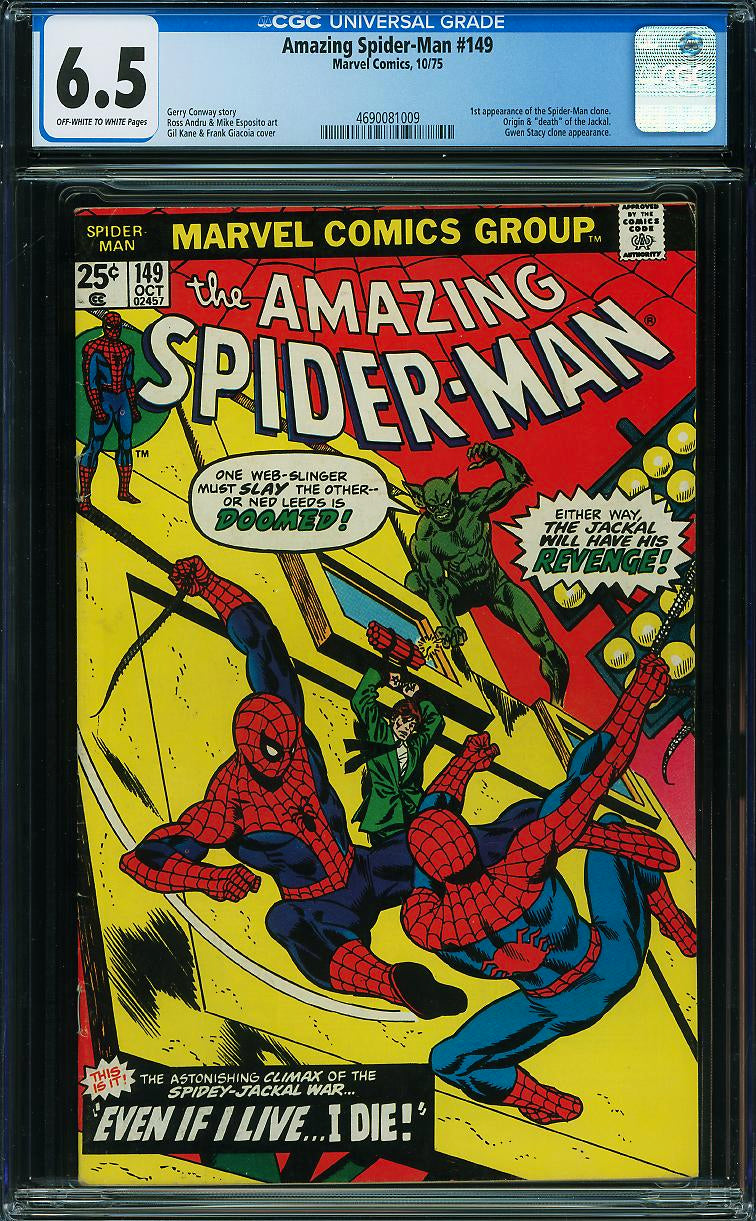 Amazing Spider-Man #149 (Marvel, 1975) CGC 6.5