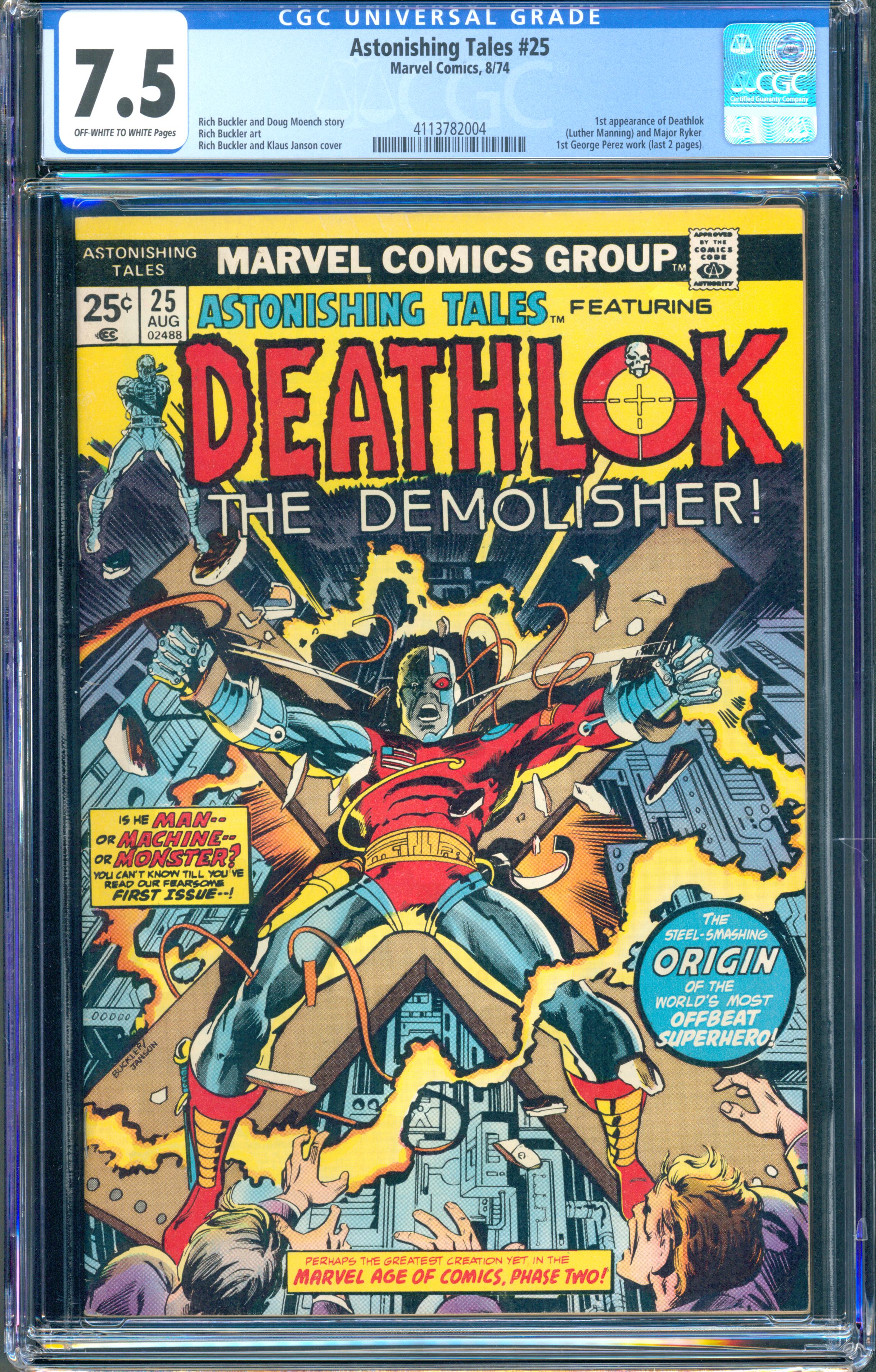 Astonishing Tales #25 (Marvel Comics, 1974) CGC 7.5