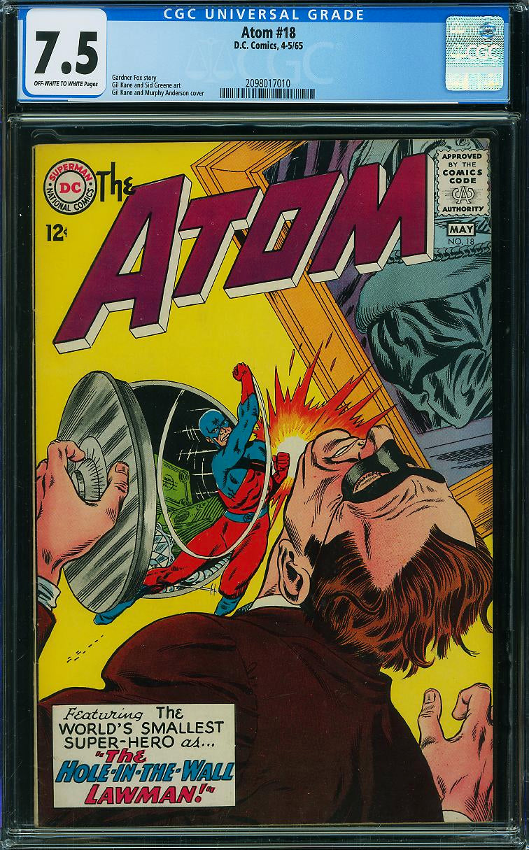 The Atom #18 (DC Comics, 1965) CGC 7.5