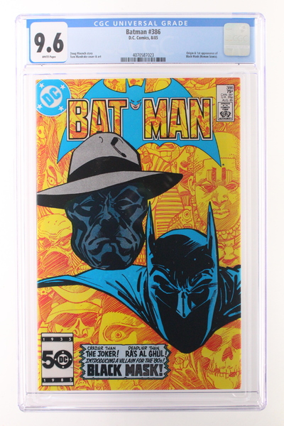 Batman #386 (Aug 1985, DC) CGC 9.6