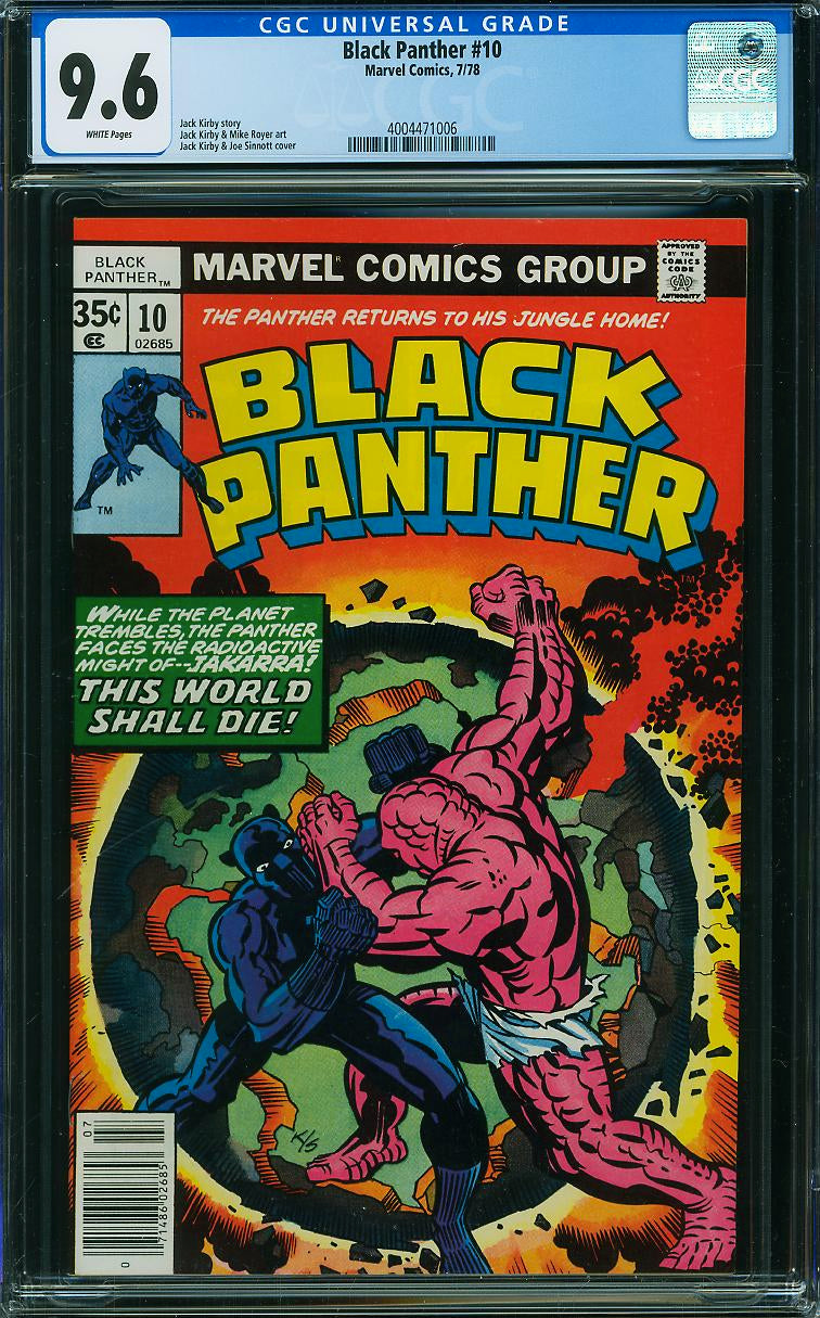Black Panther #10 (Marvel, 1978) CGC 9.6