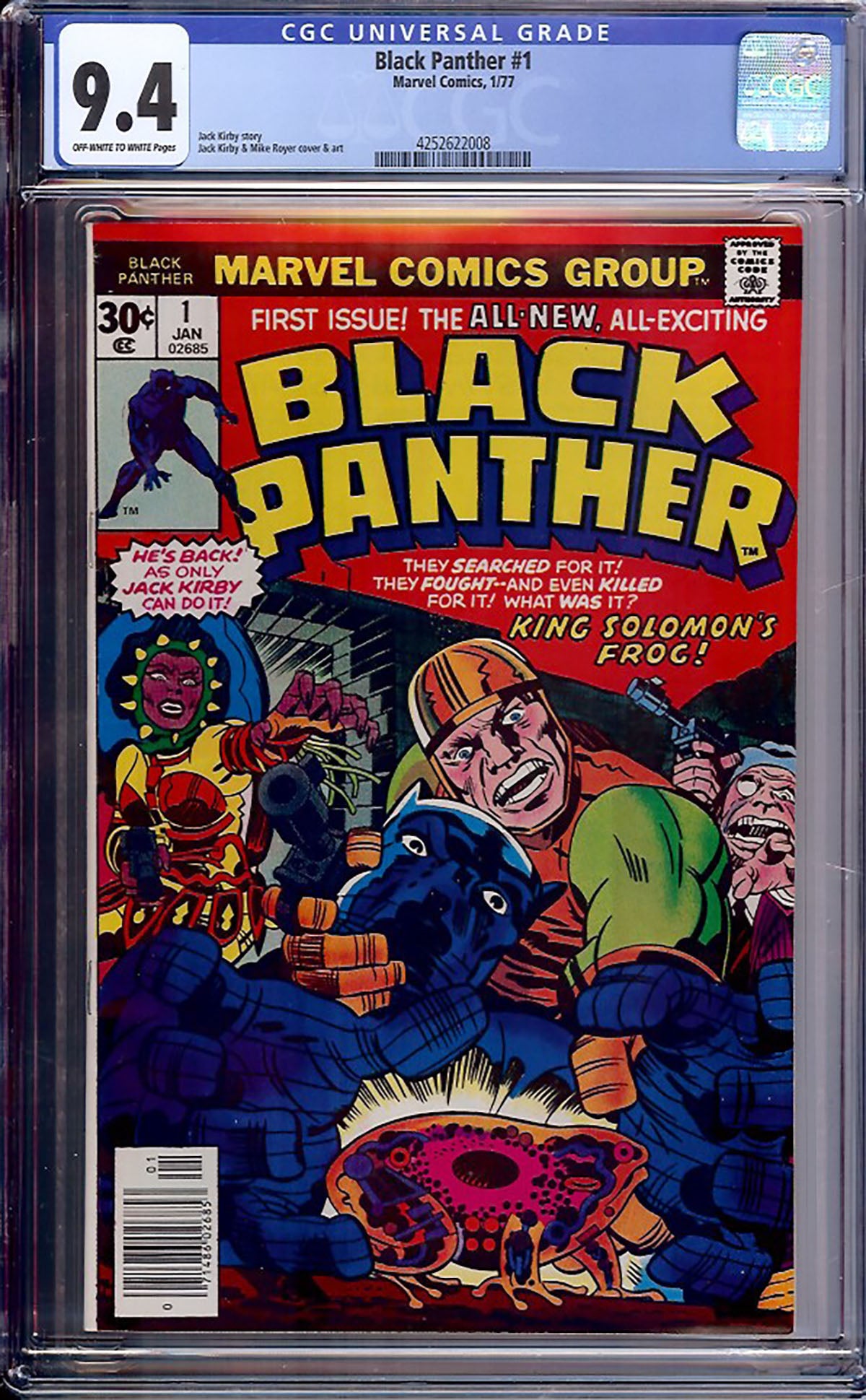 Black Panther #1 (Marvel, 1977) CGC 9.4