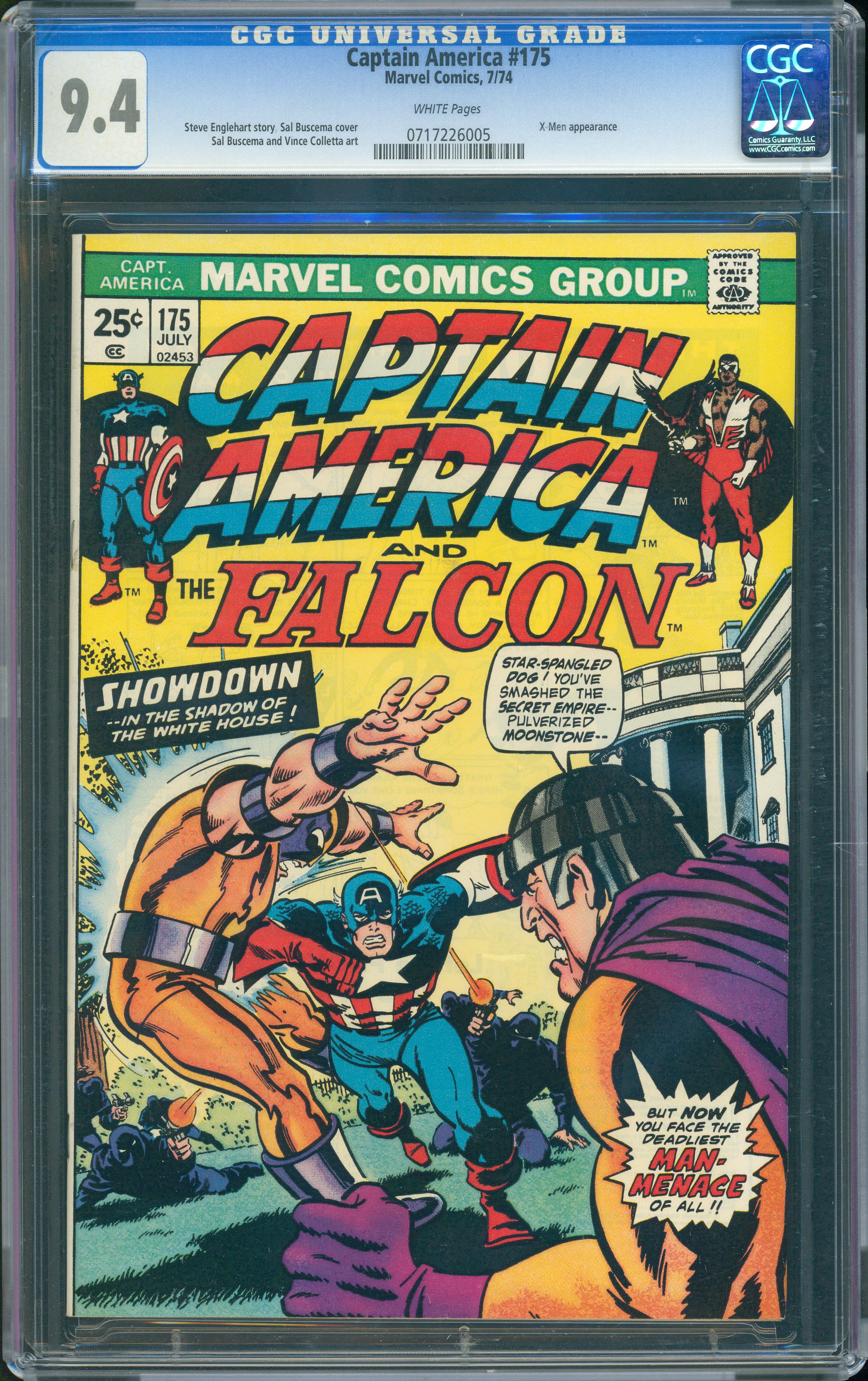 Captain America #175 (Marvel, 1974) CGC 9.4