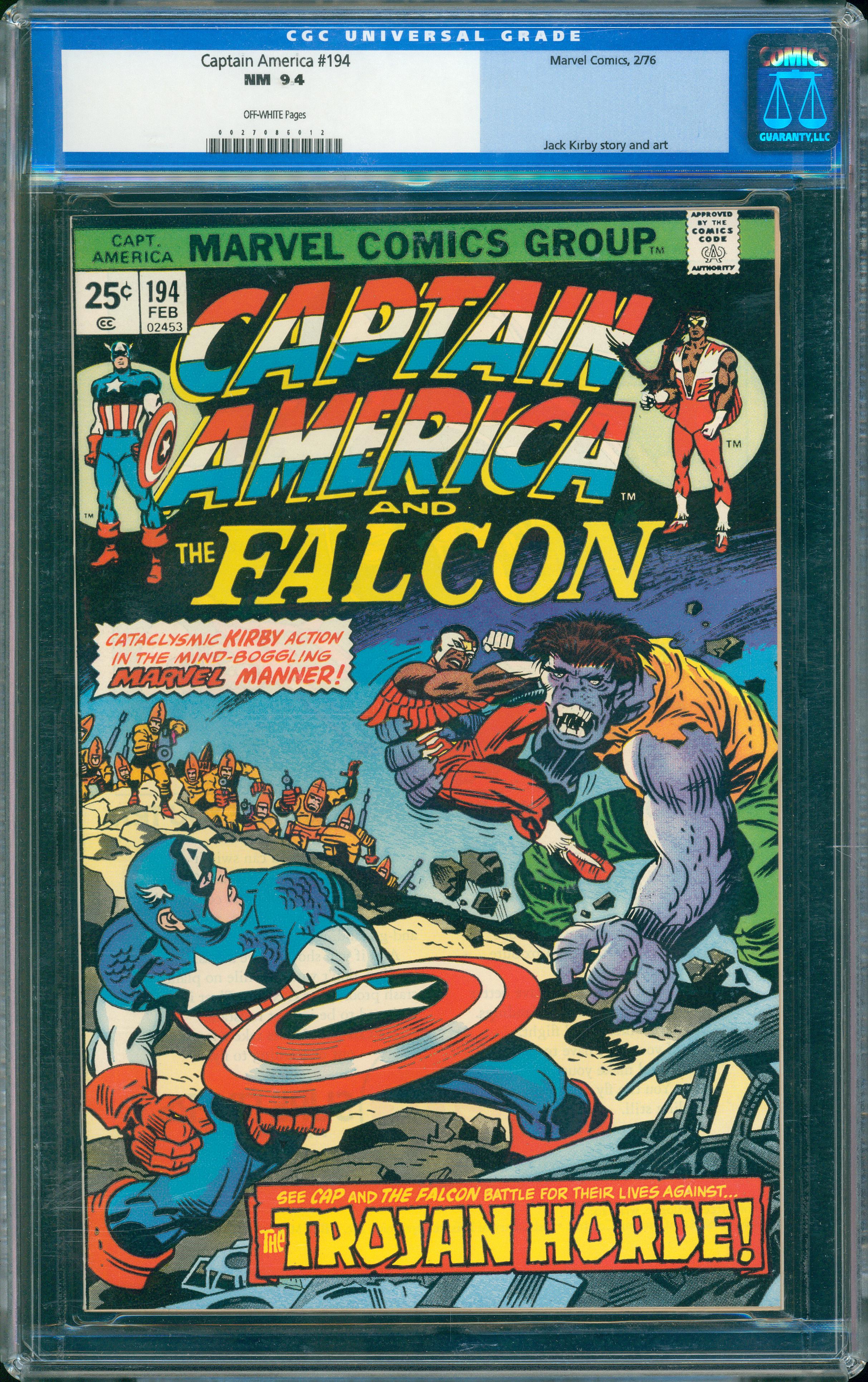 Captain America #194 (Marvel, 1976) CGC 9.4