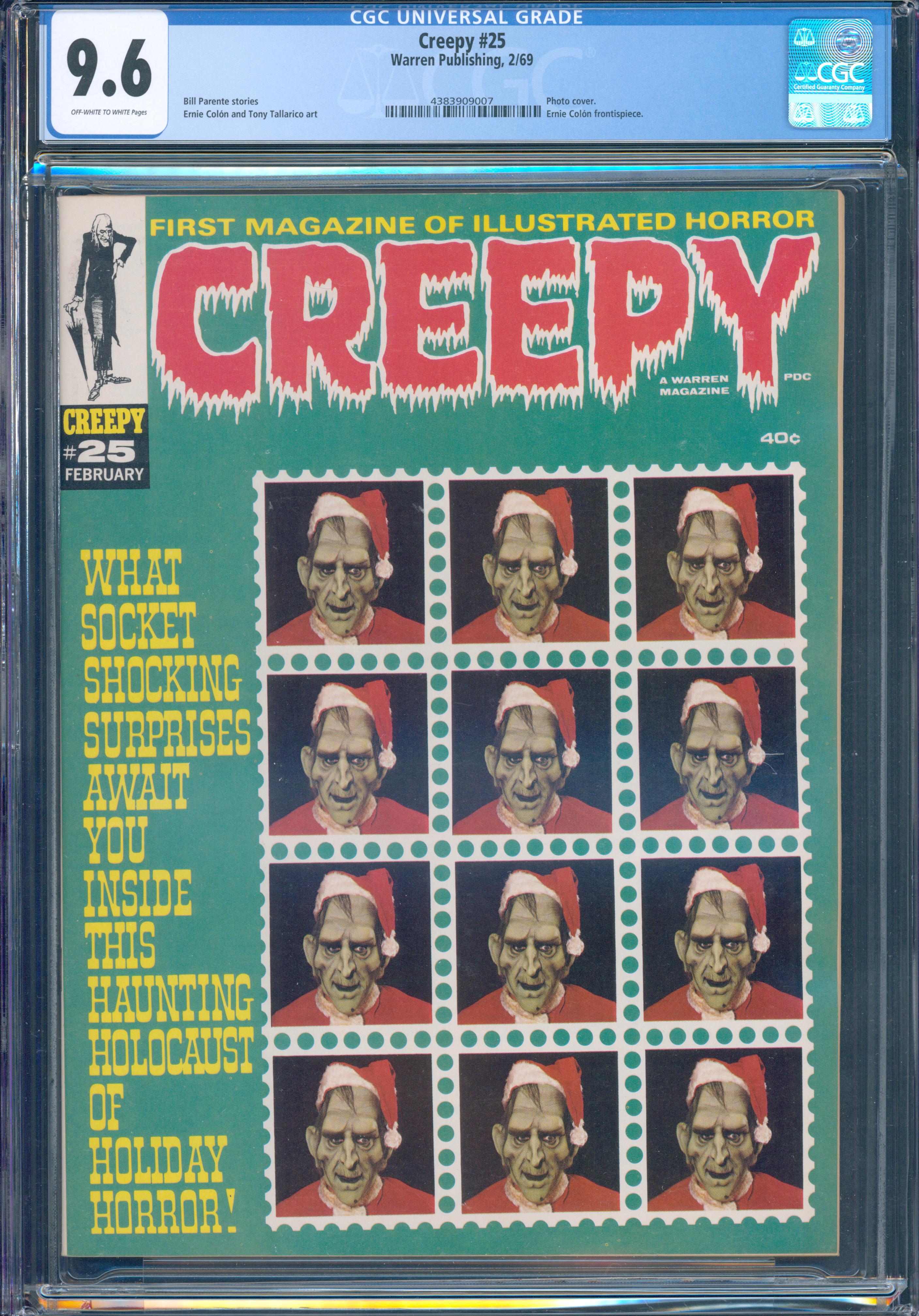 Creepy #25 (Warren Publishing, 1969) CGC 9.6 – Second Highest Graded
