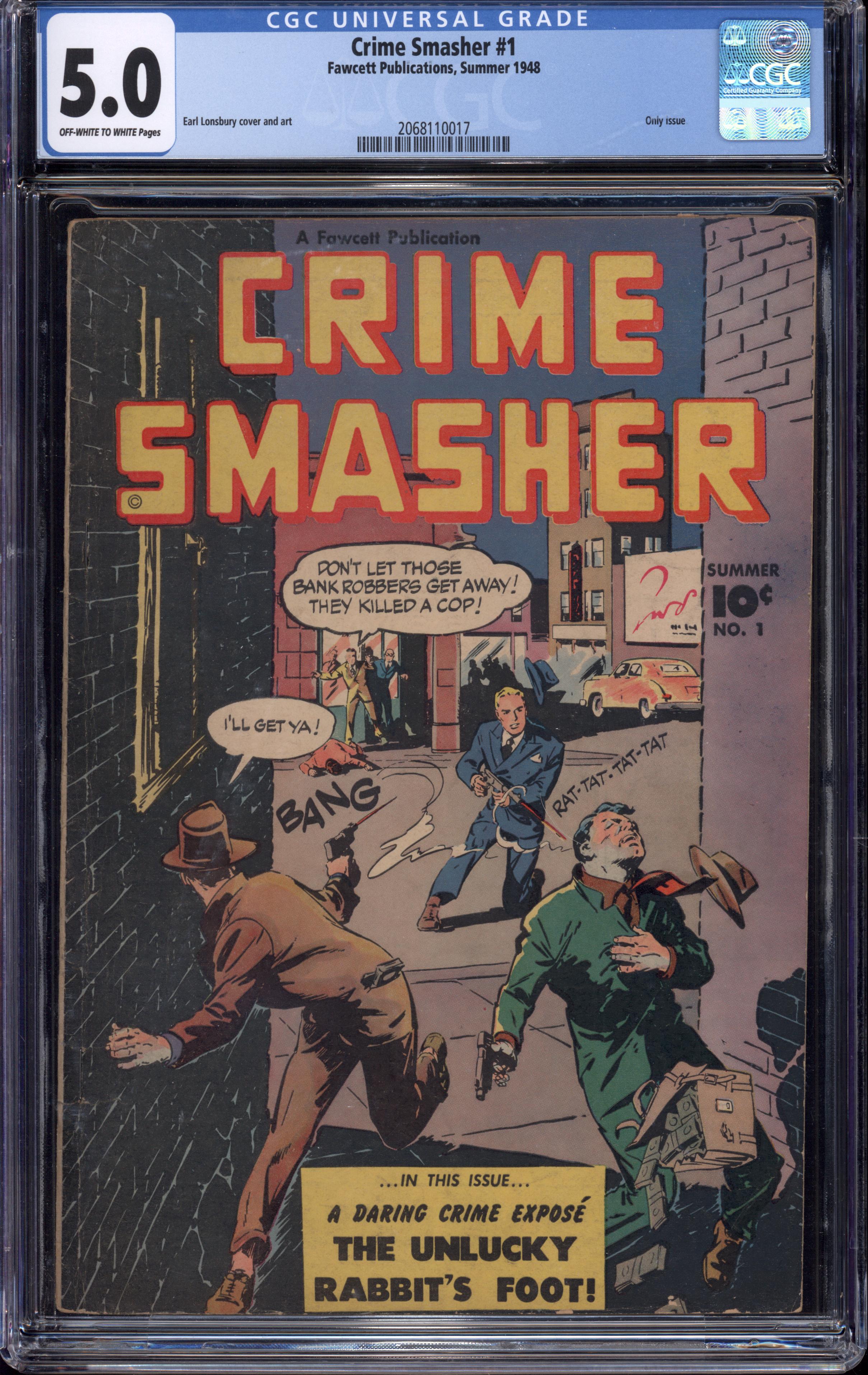 Crime and Justice #19 (Charlton, 1954) CGC 8.0 - Single Highest Graded!