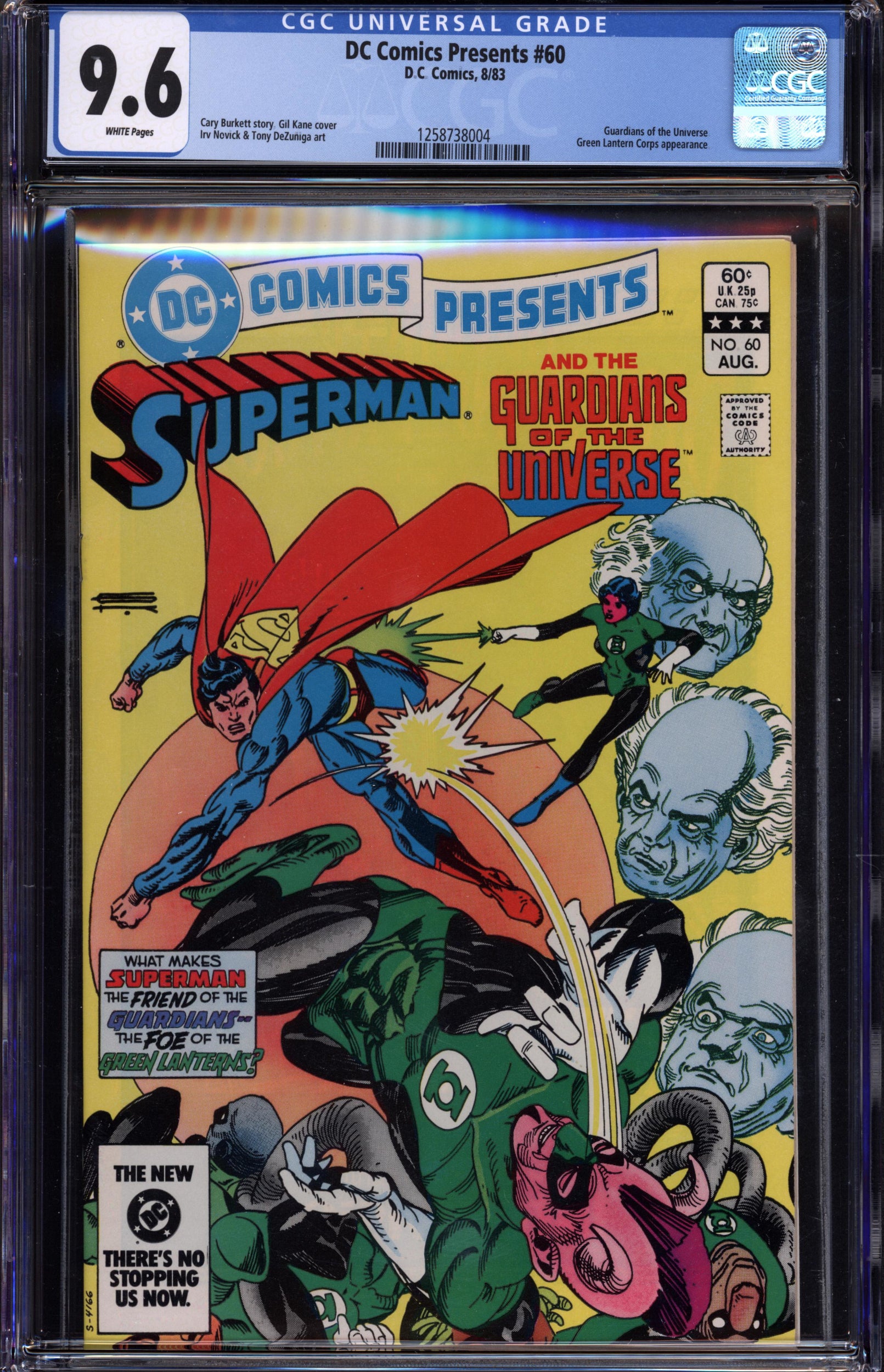 DC Comics Presents #60 (1983 DC) CGC 9.6