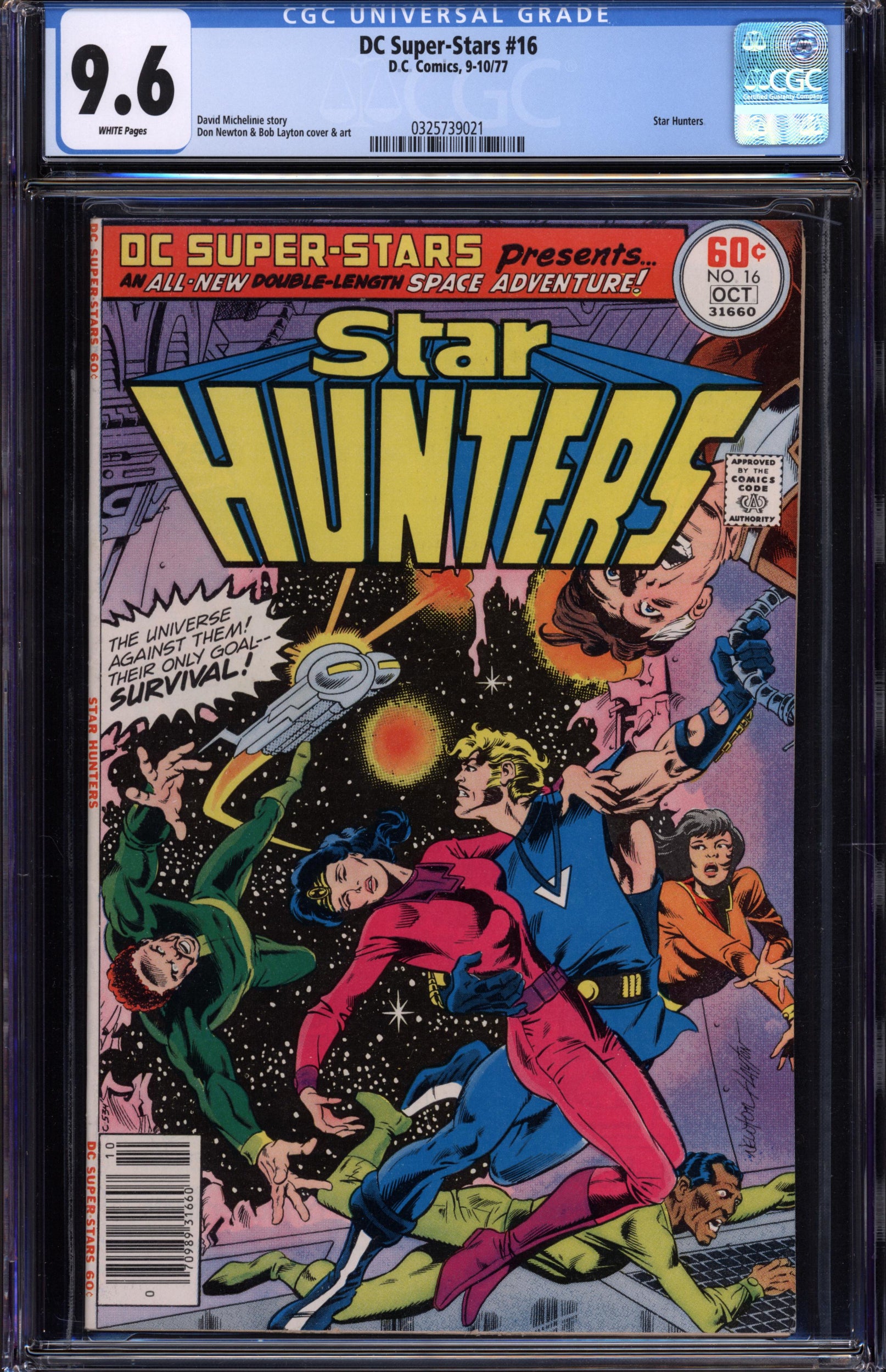 DC Super-Stars #16 (1977 DC) CGC 9.6 – Star Hunters