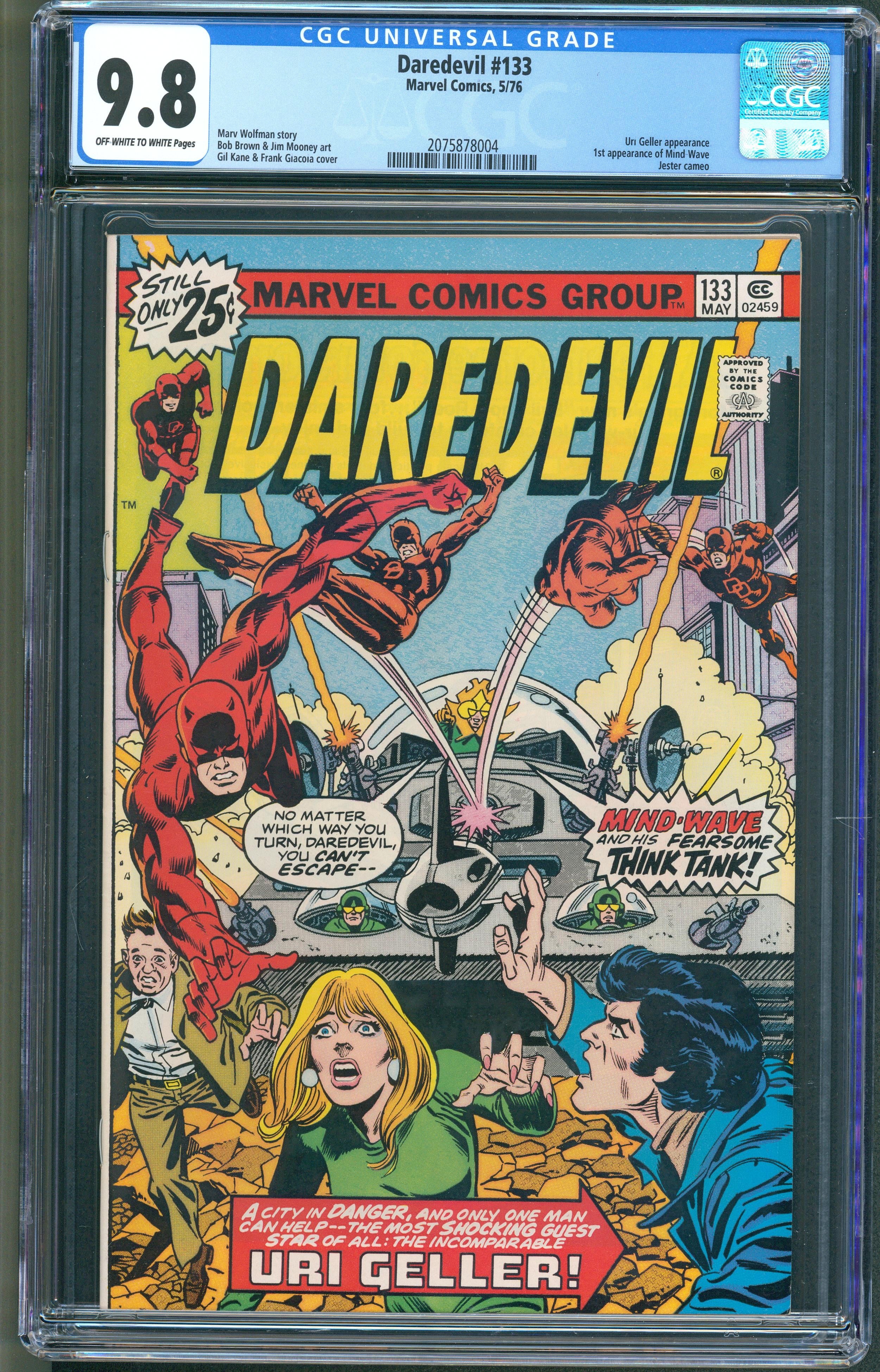 Daredevil #133 (Marvel, 1976) CGC 9.8