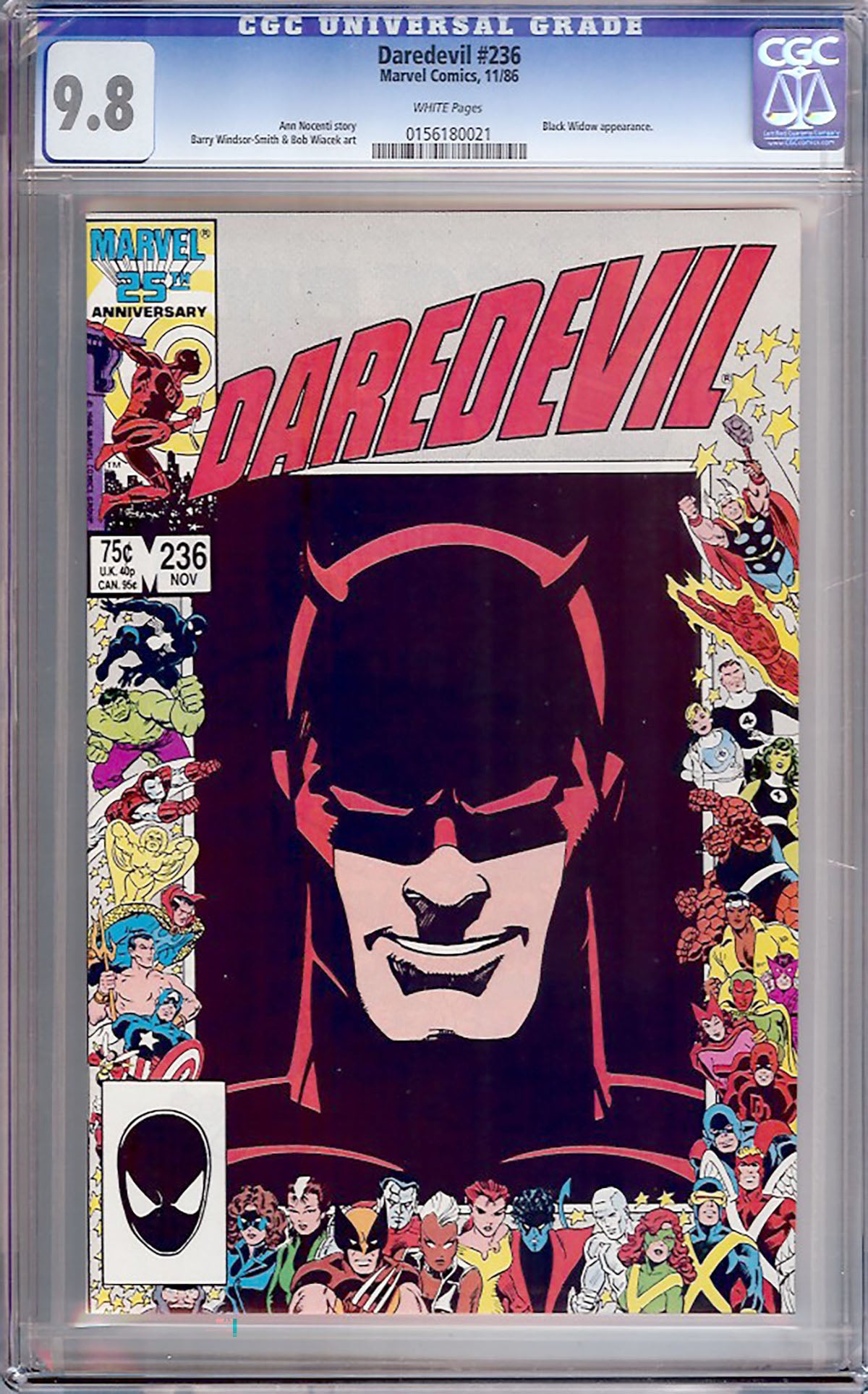 Daredevil #236 (Marvel, 1986) CGC 9.8