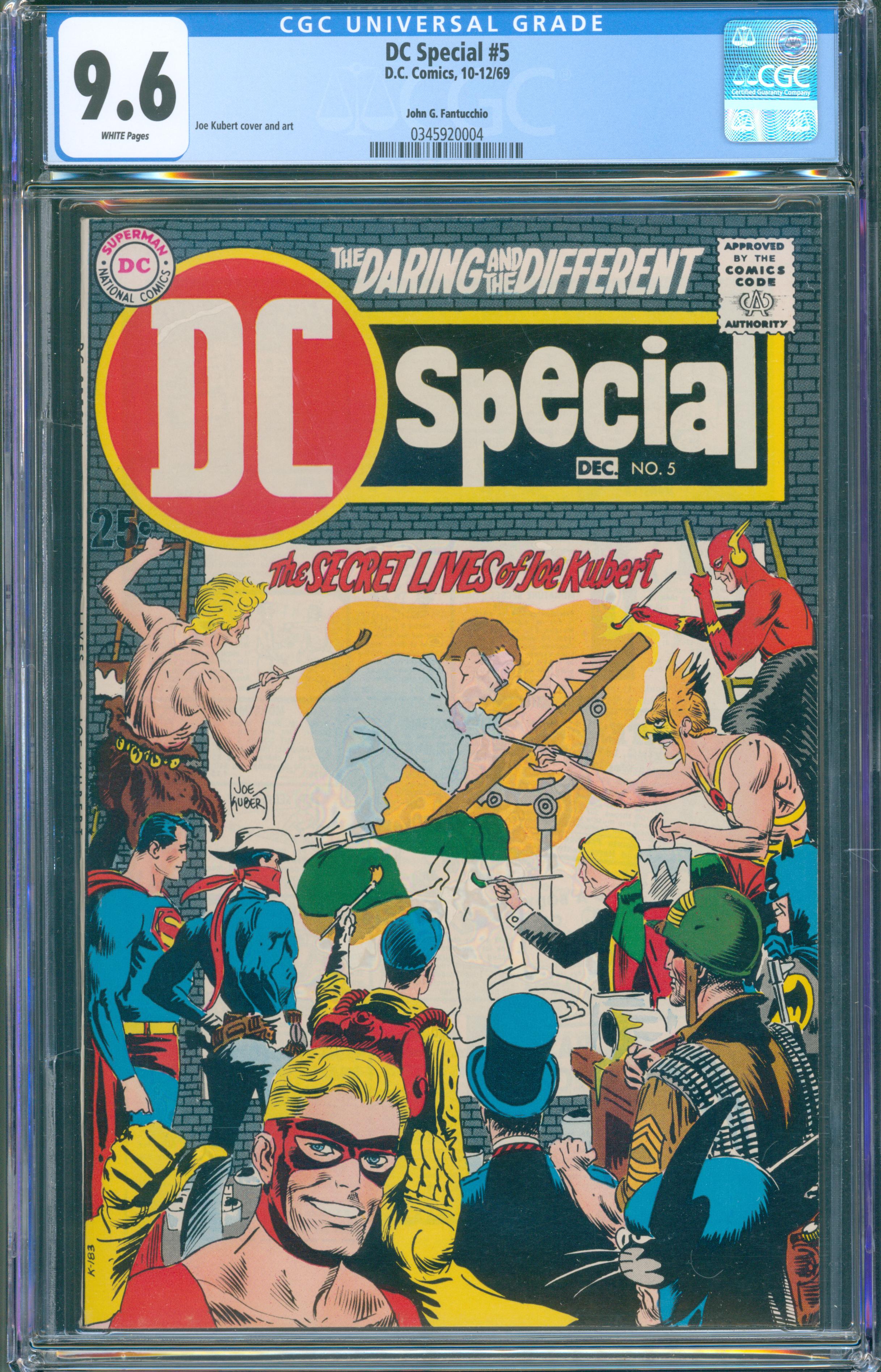 DC Special #5 (1969 DC) CGC 9.6 – Joe Kubert Feature