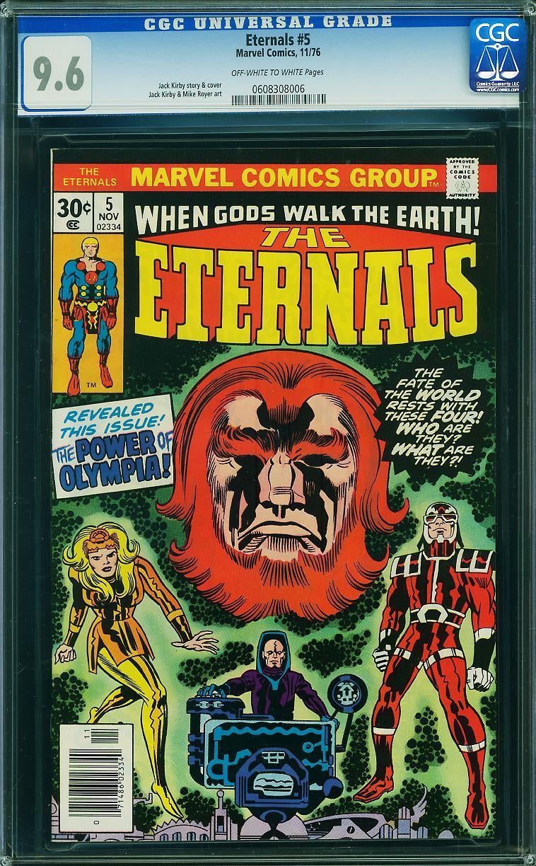 Eternals #5 (Marvel Comics, 1976) CGC 9.6