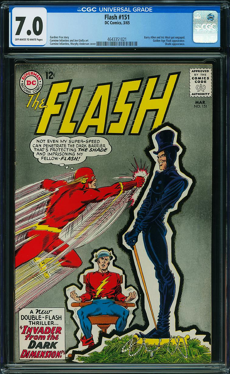 Flash #151 (DC, 1965) CGC 7.0