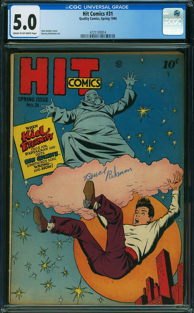 Hit Comics #31 (Quality Comics, Spring 1944) CGC 5.0