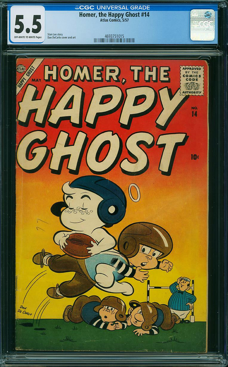 Homer the Happy Ghost #14 (Atlas, 1957) CGC 5.5