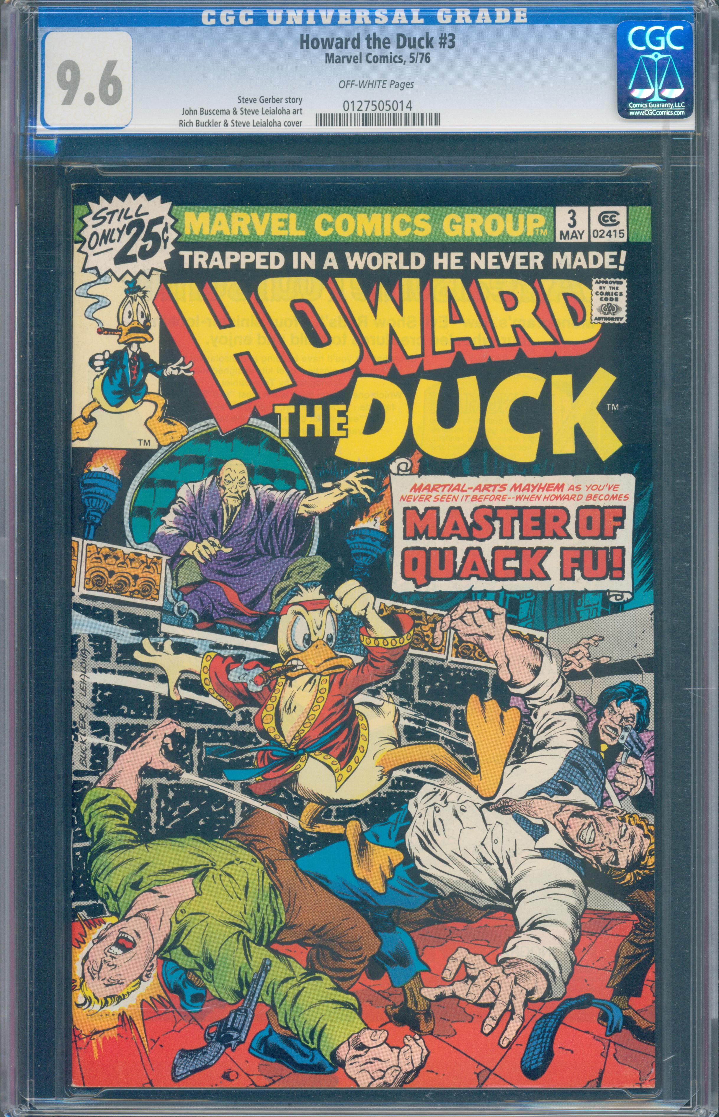 Howard the Duck #3 (Marvel, 1976) CGC 9.6