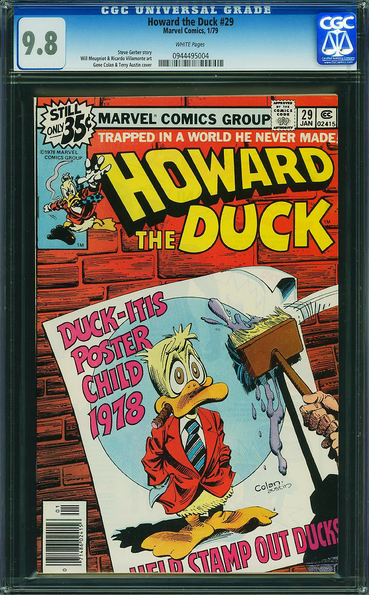Howard the Duck #29 (Marvel, 1979) CGC 9.8 – Highest Graded