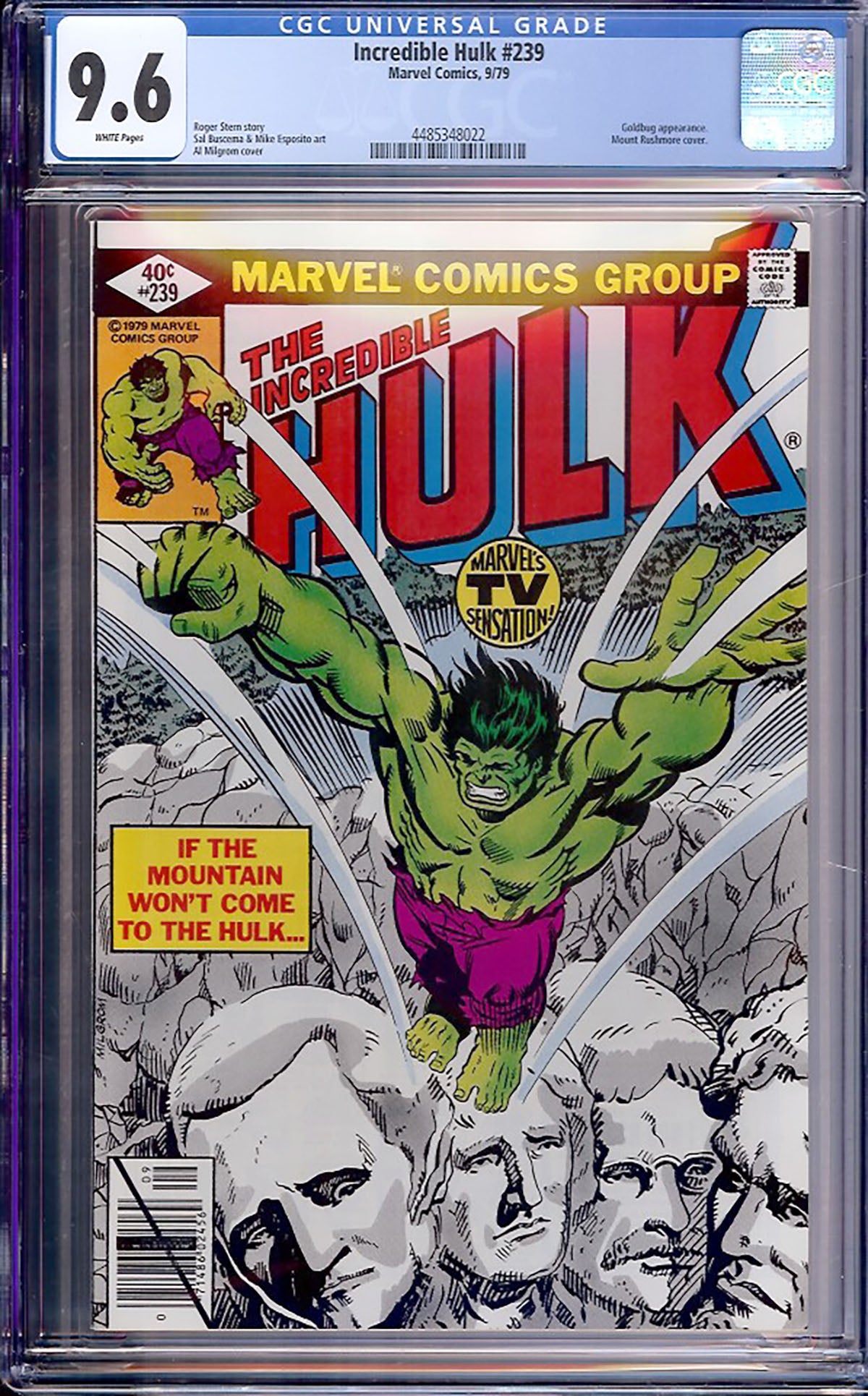 The Incredible Hulk #239 (Marvel, 1979) CGC 9.6