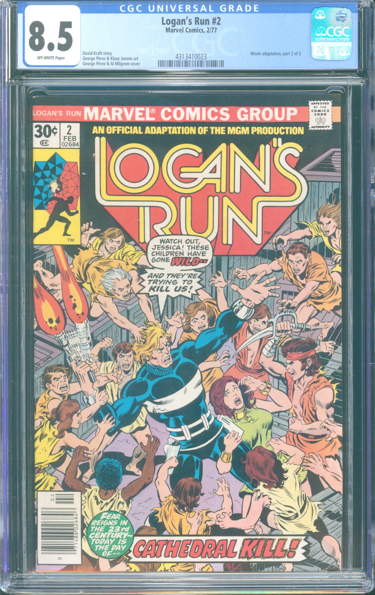 Logan's Run #2 (1977) CGC 8.5