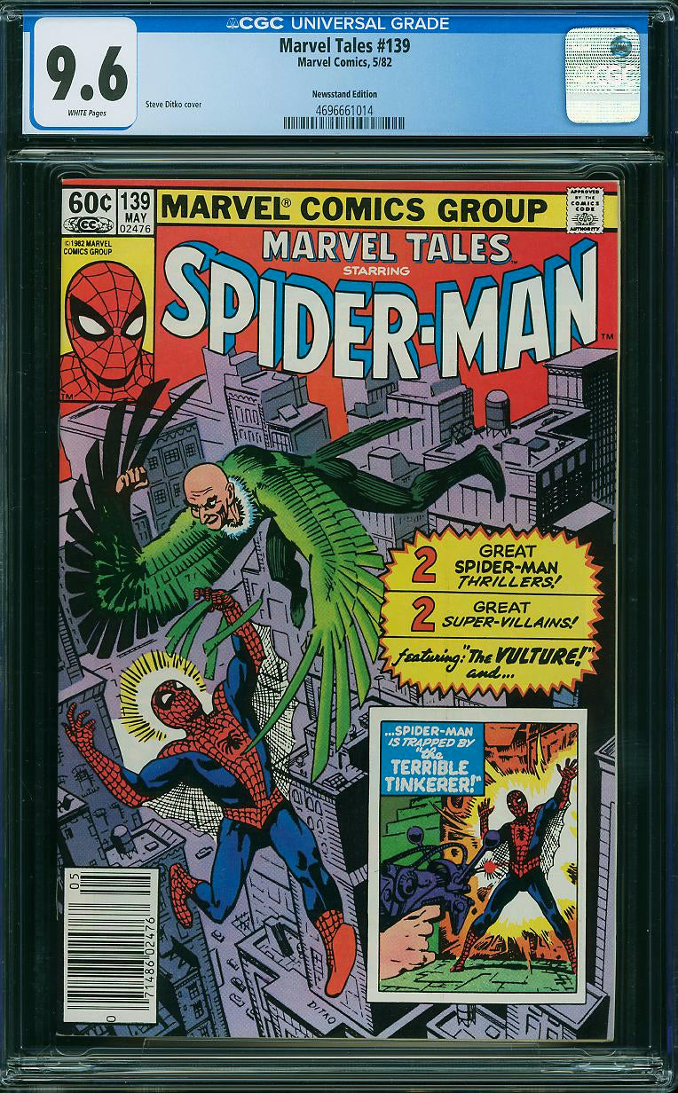 Marvel Tales #139 (Marvel, 1982) CGC 9.6