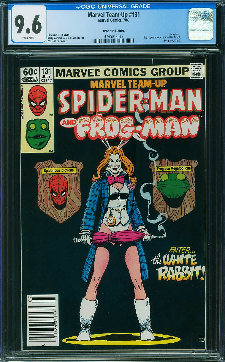 Marvel Team-Up #131 (1983) CGC 9.6 | Newsstand | 1st White Rabbit