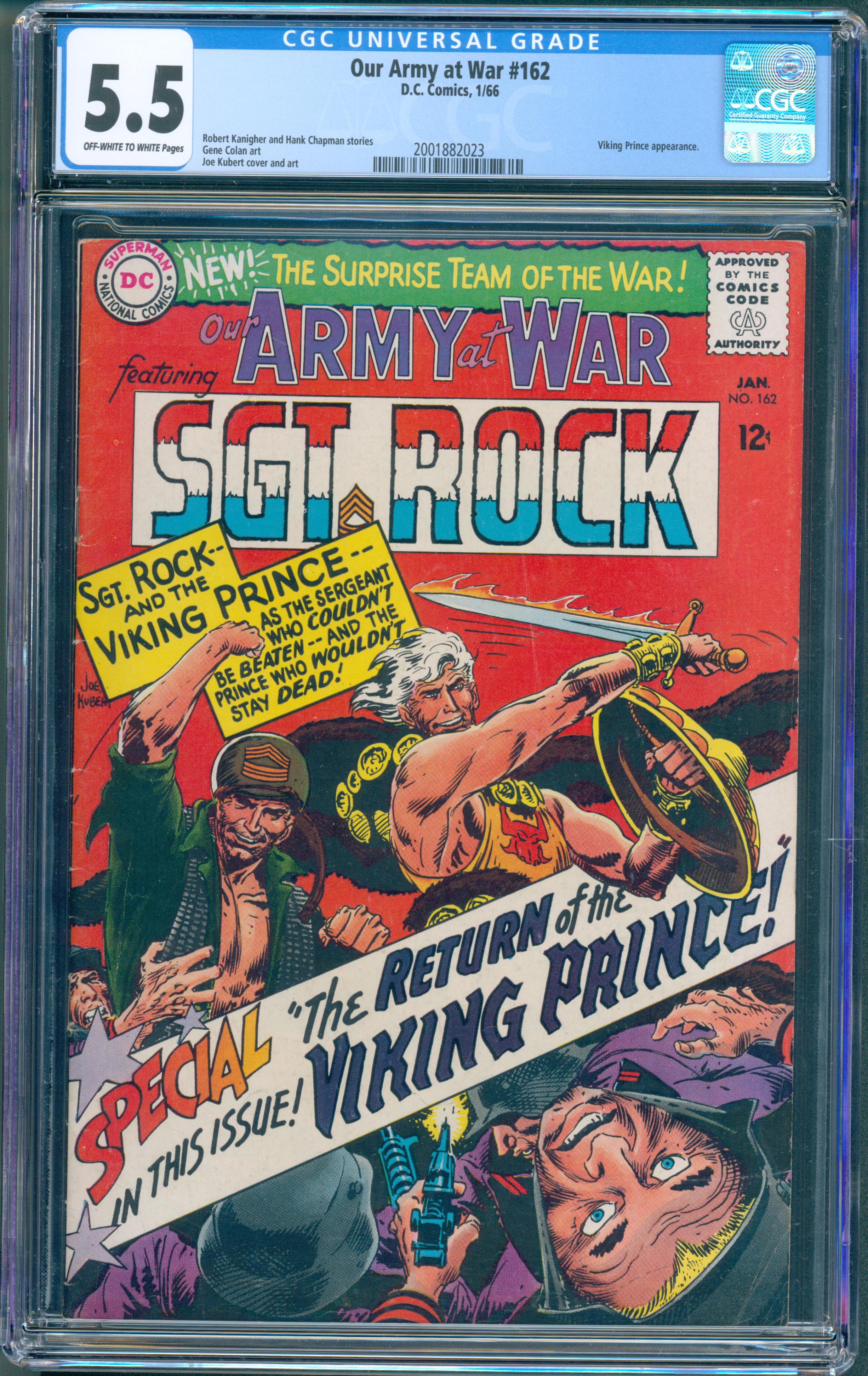 Our Army at War #162 (DC Comics, 1966) CGC 5.5