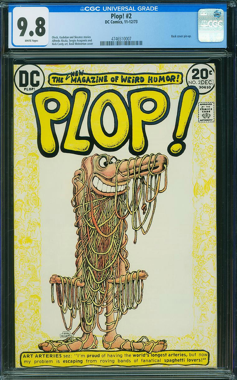 Plop! #2 (1973) CGC 9.8