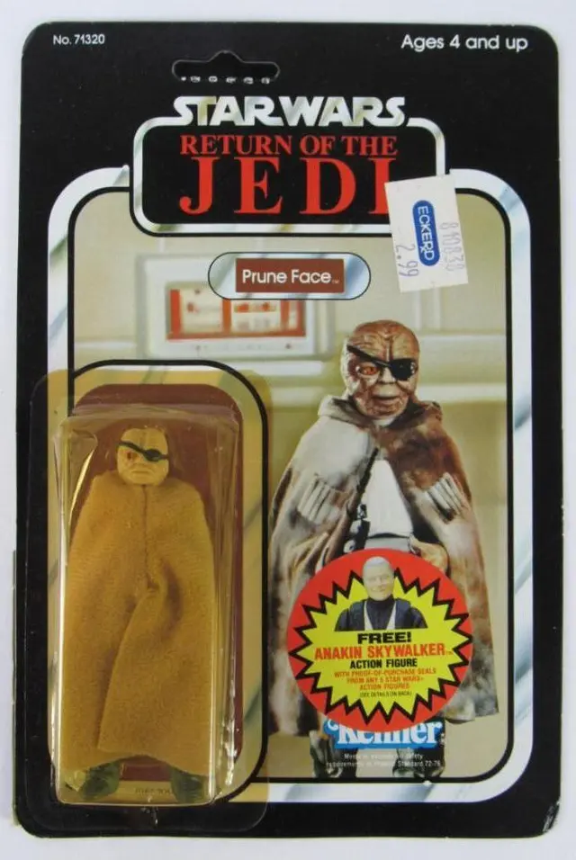 Prune Face Return of the Jedi Kenner 1983 MOC