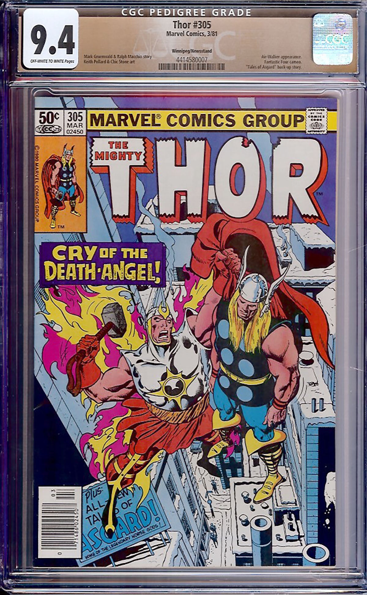 Thor #305 (Marvel, 1981) CGC 9.4