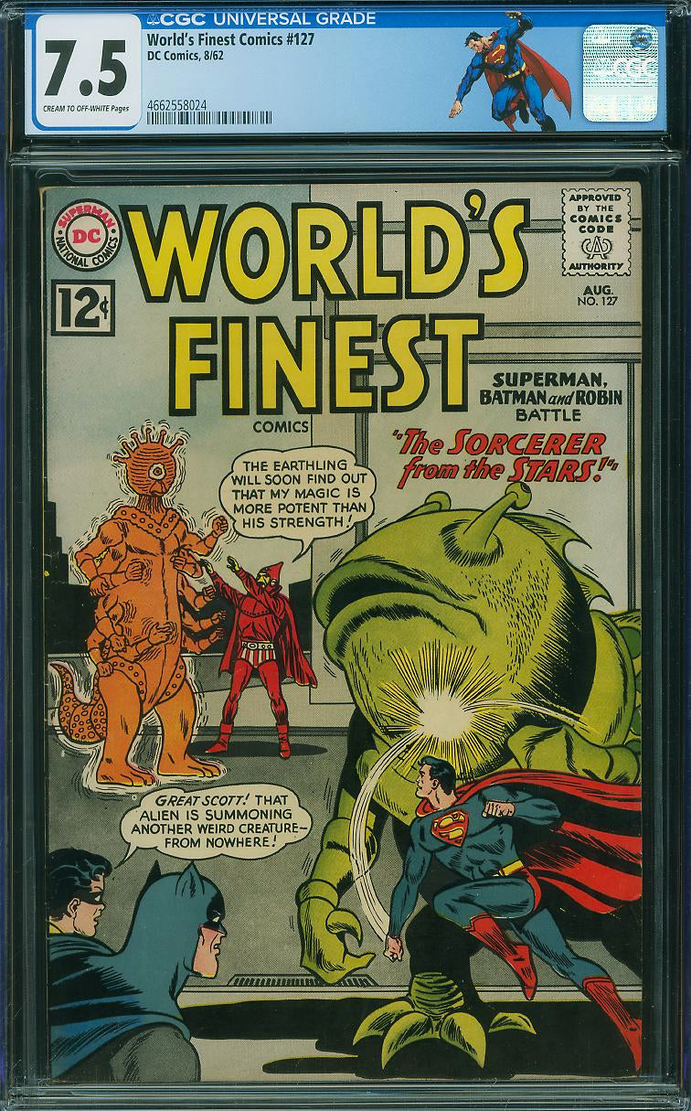 World’s Finest #127 (DC, 1962) CGC 7.5