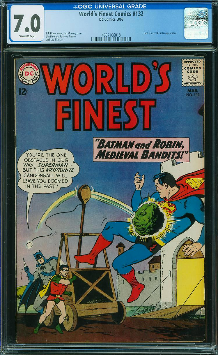 World’s Finest #132 (DC, 1963) CGC 7.0