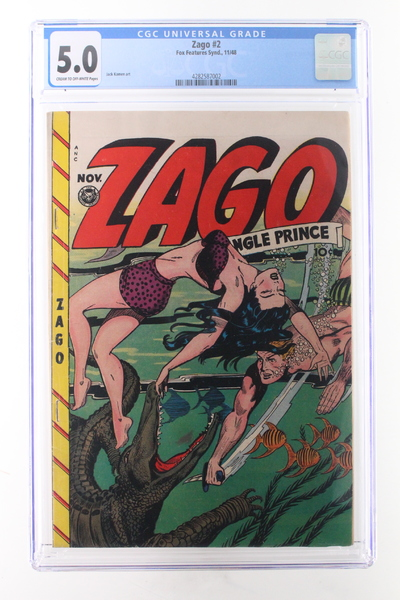 Zago #2 (Fox Features Synd., 1948) CGC 5.0
