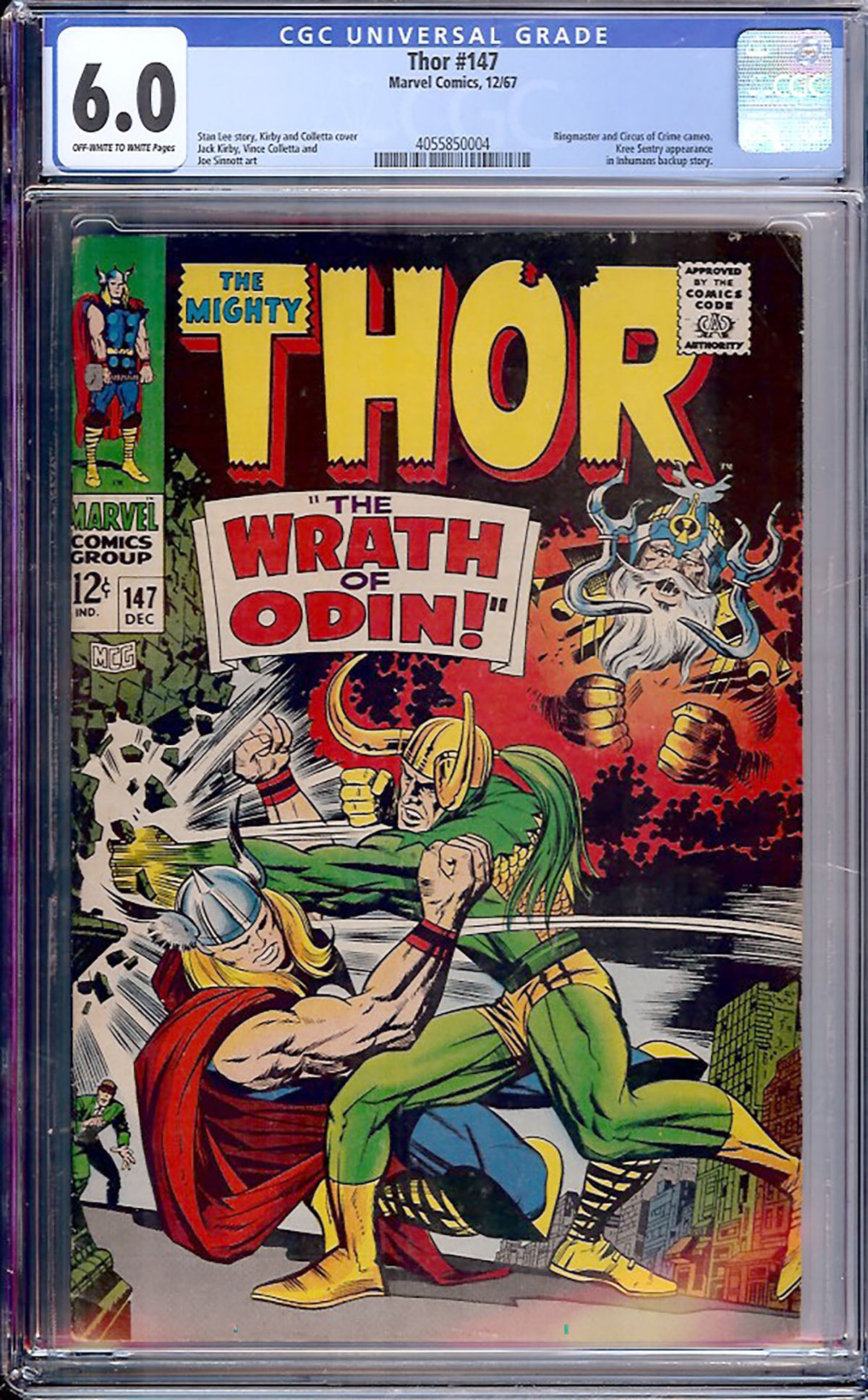 Thor #147 (Marvel, 1967) CGC 6.0