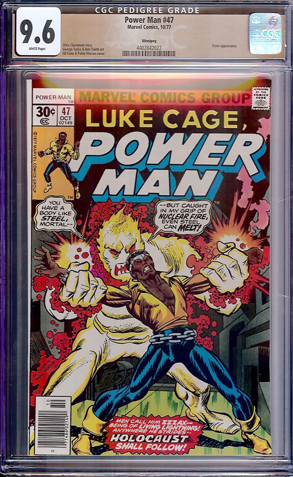 Power Man #47 (Marvel, 1977) CGC 9.6