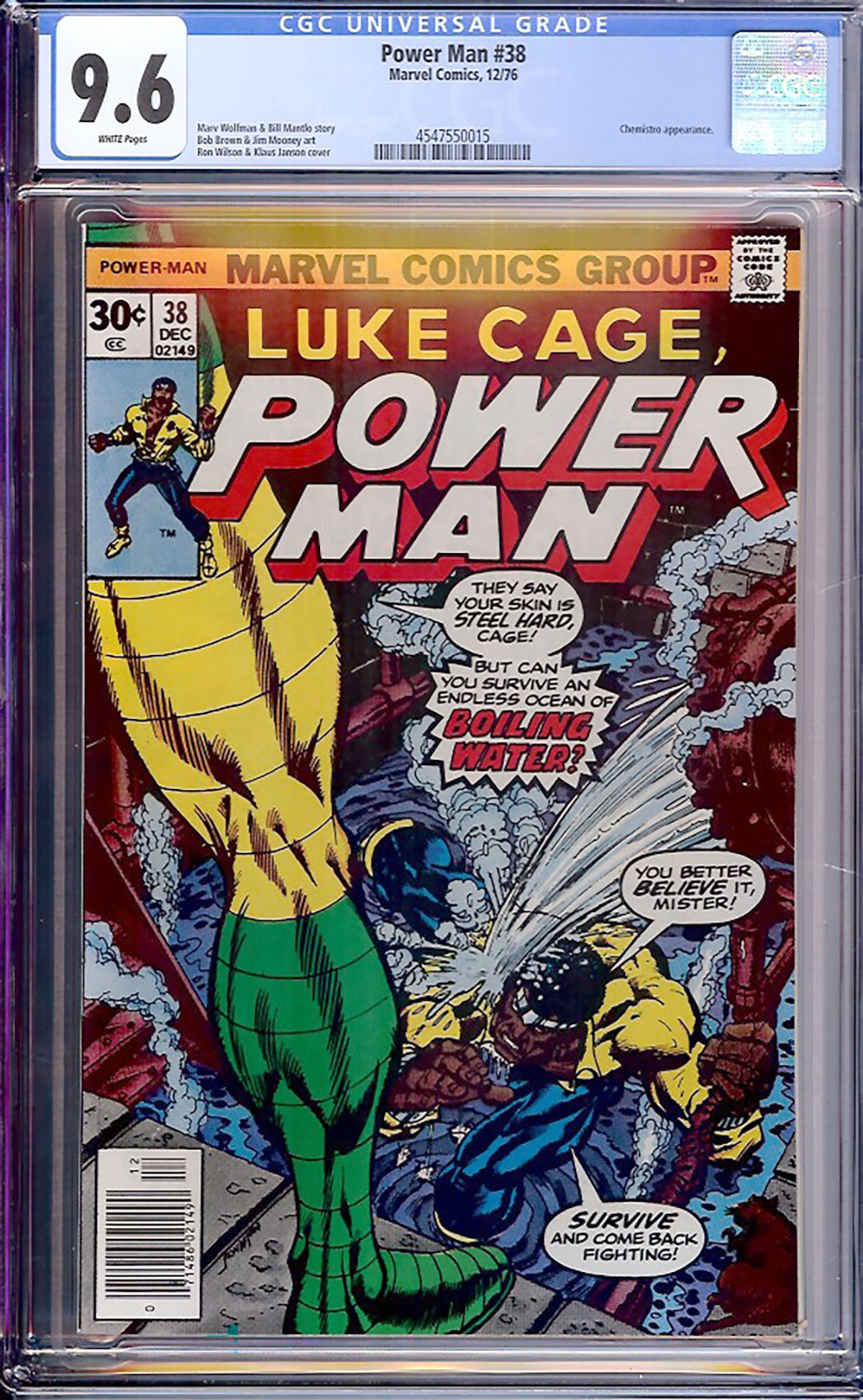 Power Man #38 (Marvel, 1976) CGC 9.6