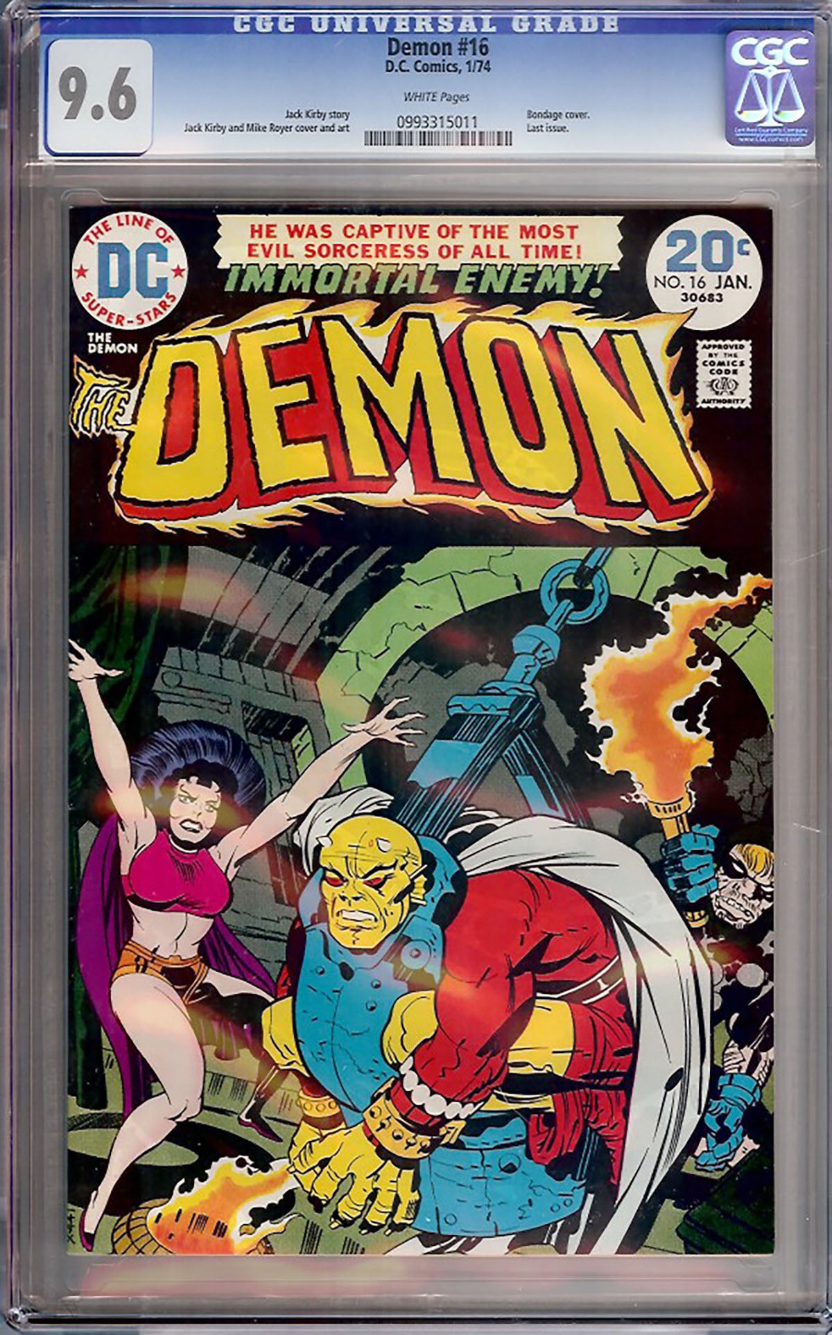 The Demon #16 (1974, DC Comics) CGC 9.6