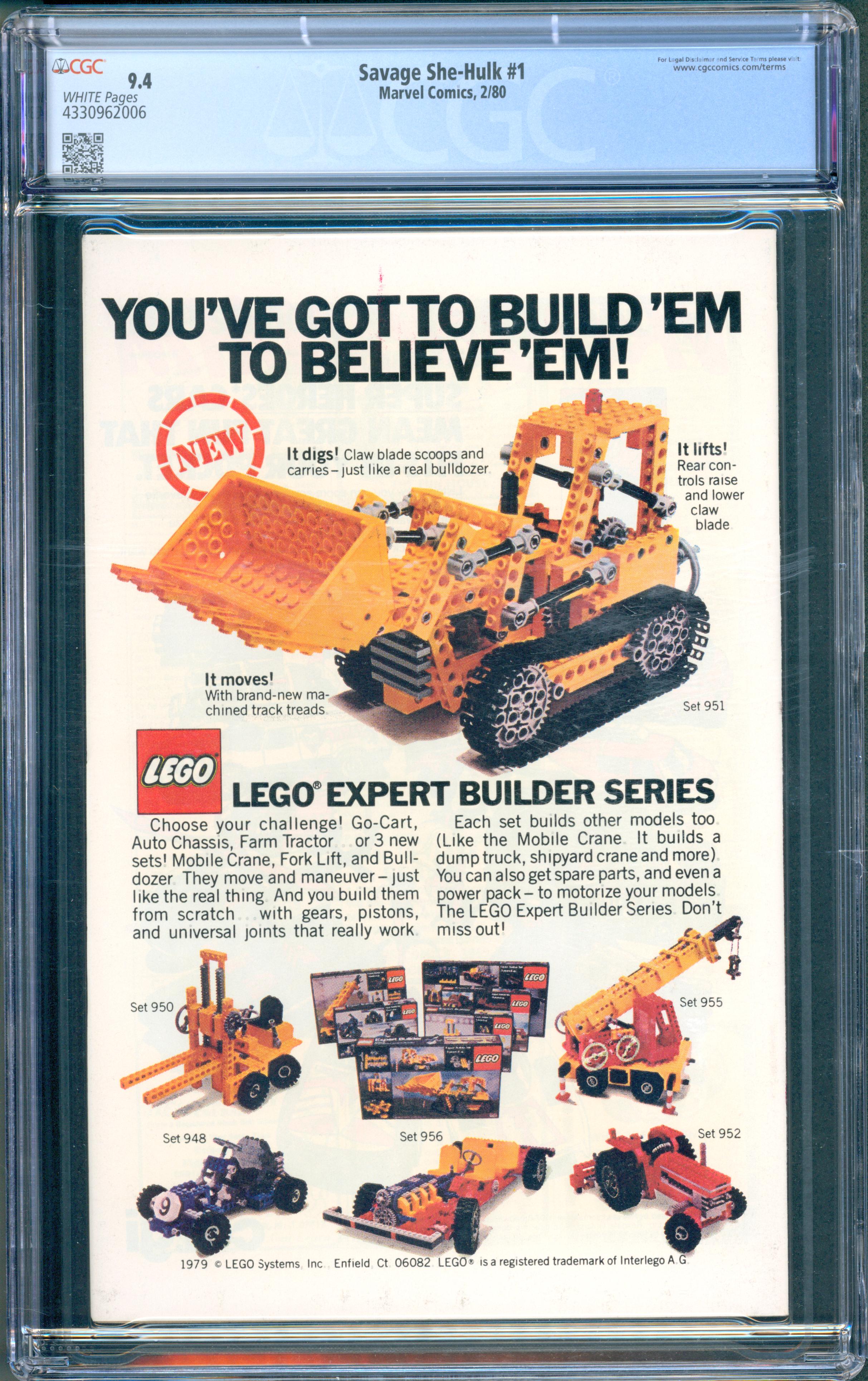 Savage She-Hulk #1 (Marvel, 1980) CGC 9.4