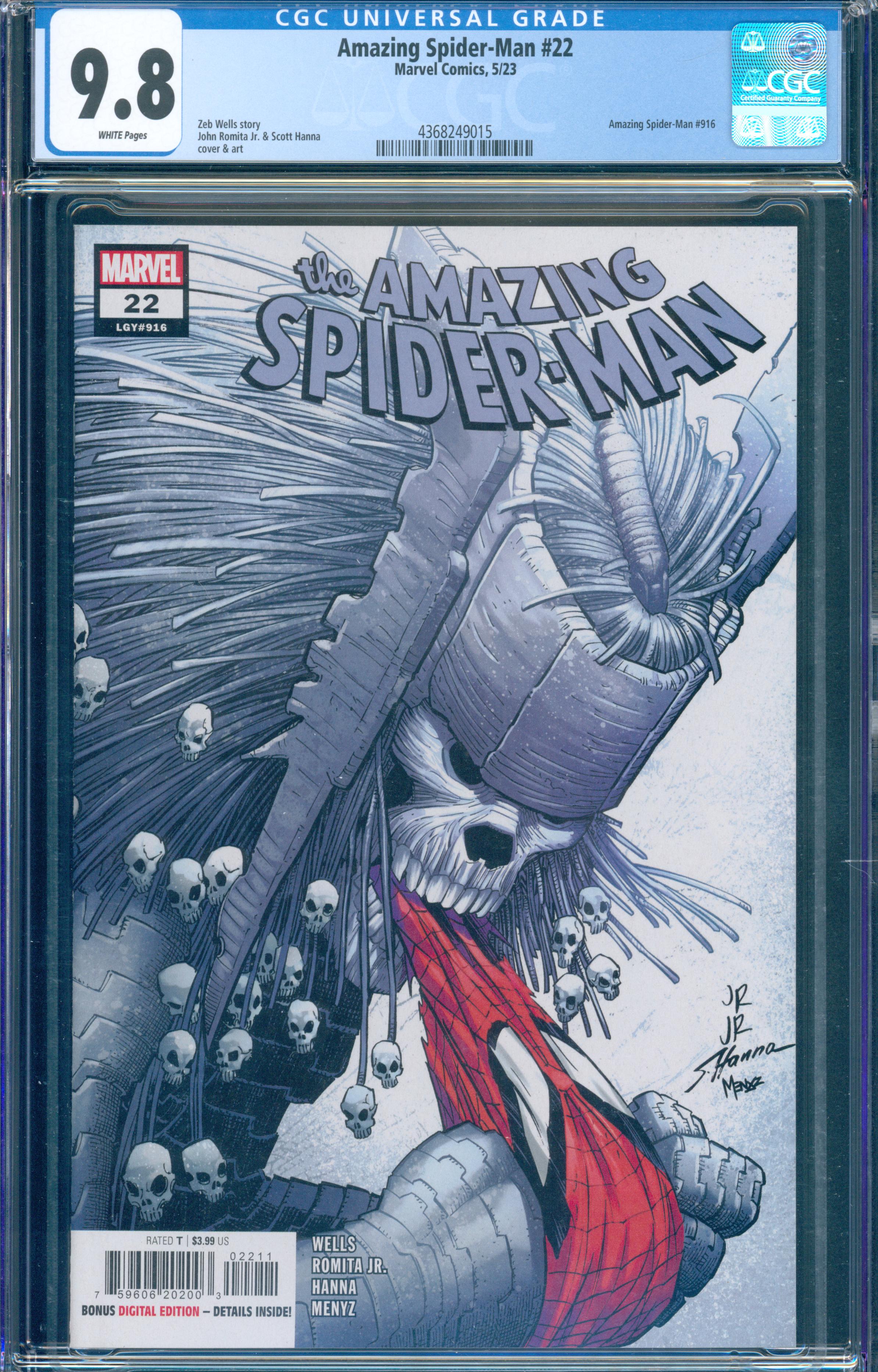 Amazing Spider-Man #22 (Marvel, 2023) CGC 9.8