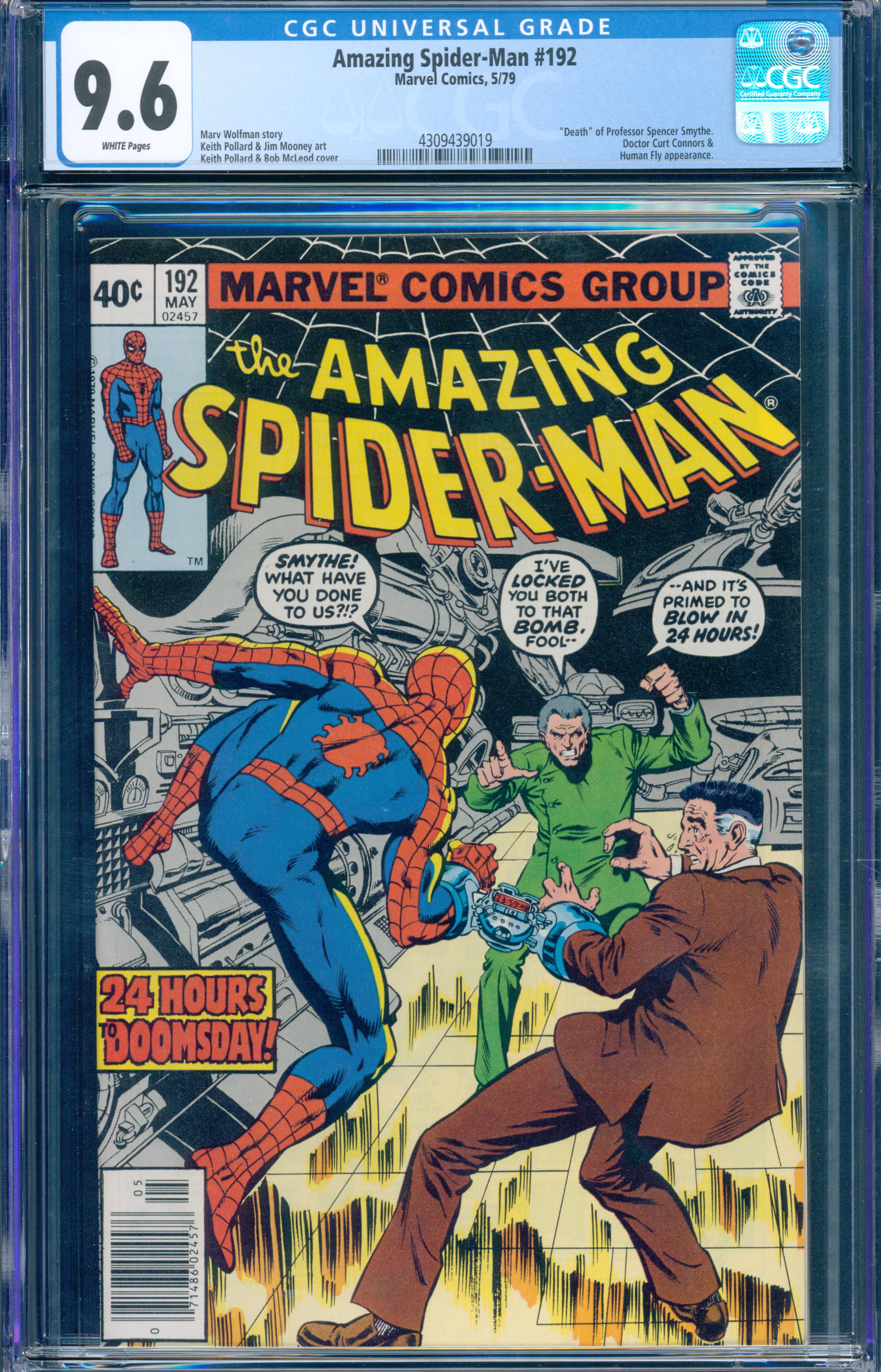 Amazing Spider-Man #192 (Marvel, 1979) CGC 9.6