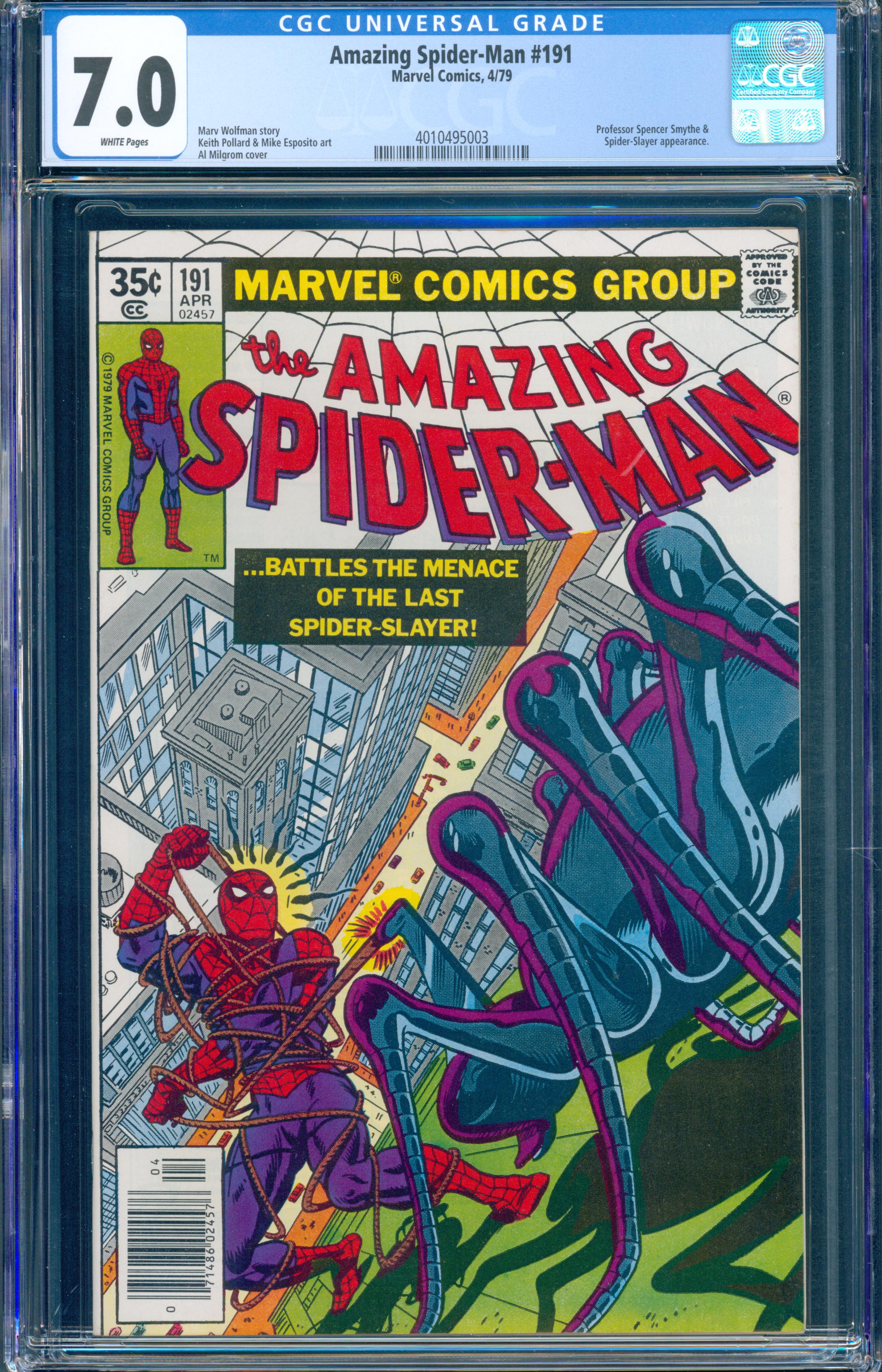 Amazing Spider-Man #191 (Marvel, 1979) CGC 7.0