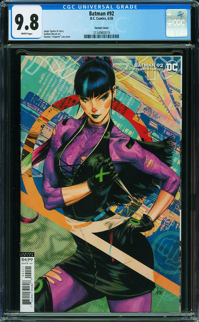 Batman v2016 #92 (DC, 2020) CGC 9.8