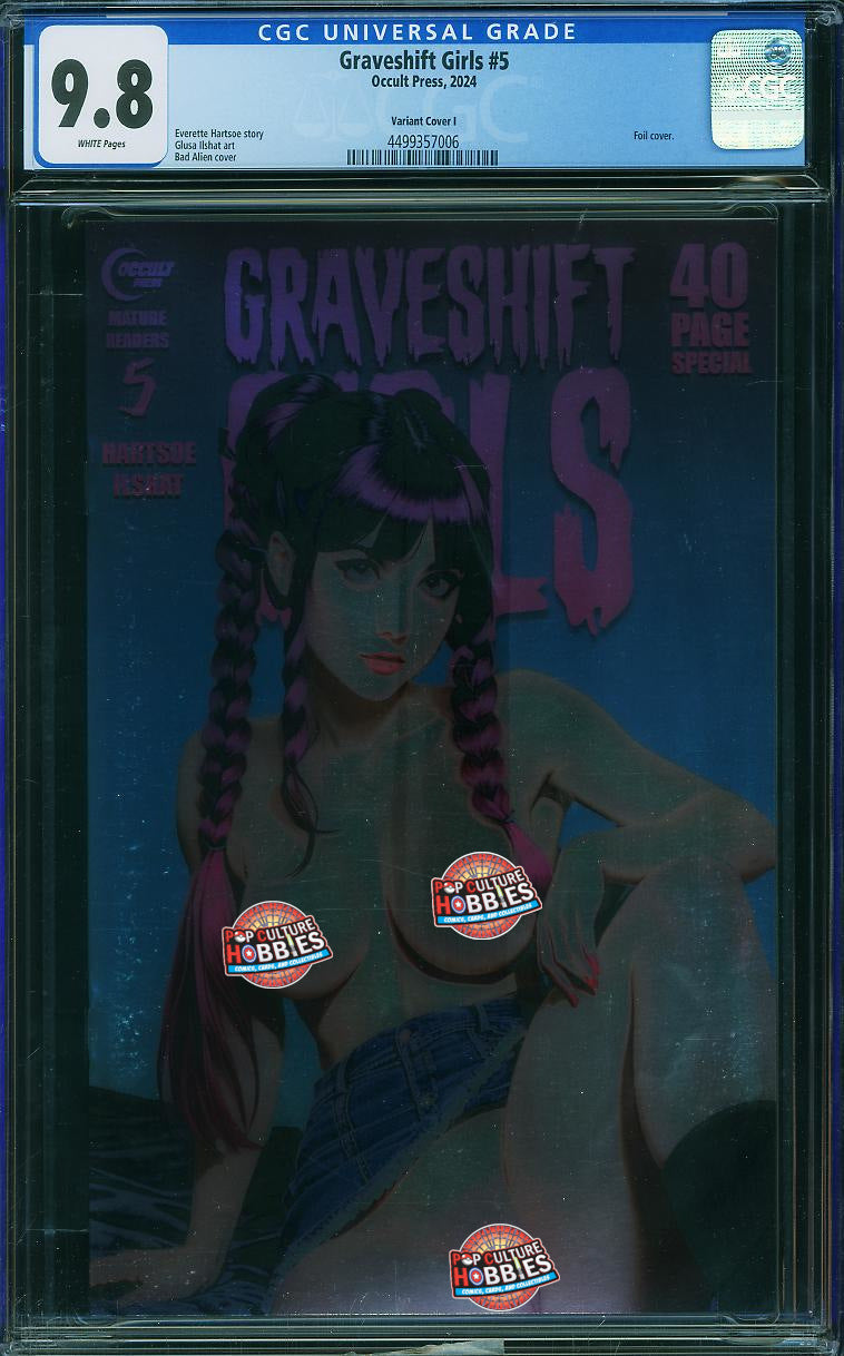 Graveshift Girls #5 (2024) CGC 9.8 | Variant Cover I | Foil Cover